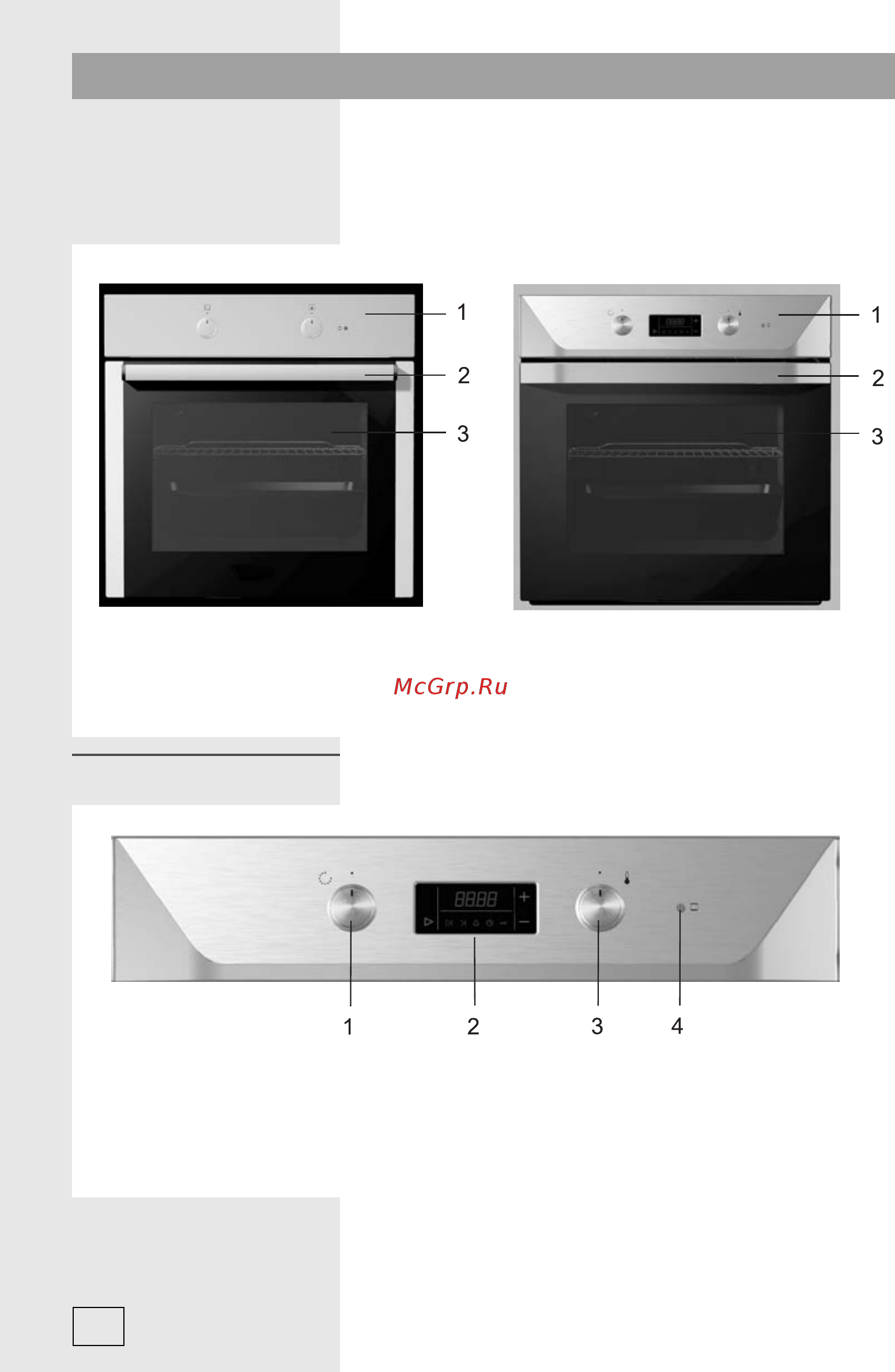 Gorenje BO 7345RB [6/44] Описание прибора