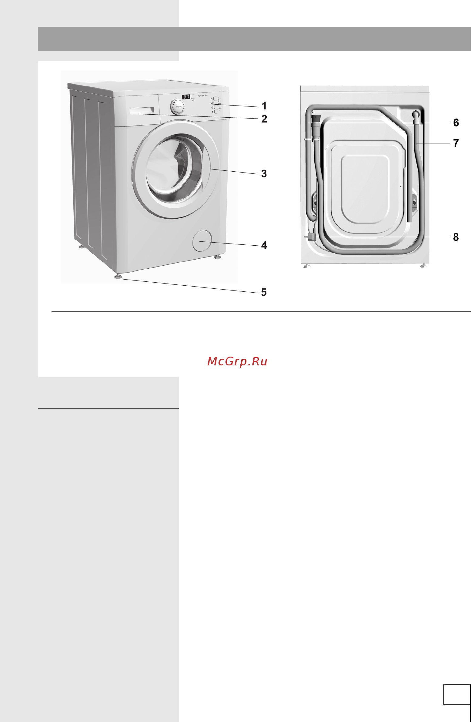 Gorenje WA 610 SYW [3/28] Tехнические данные
