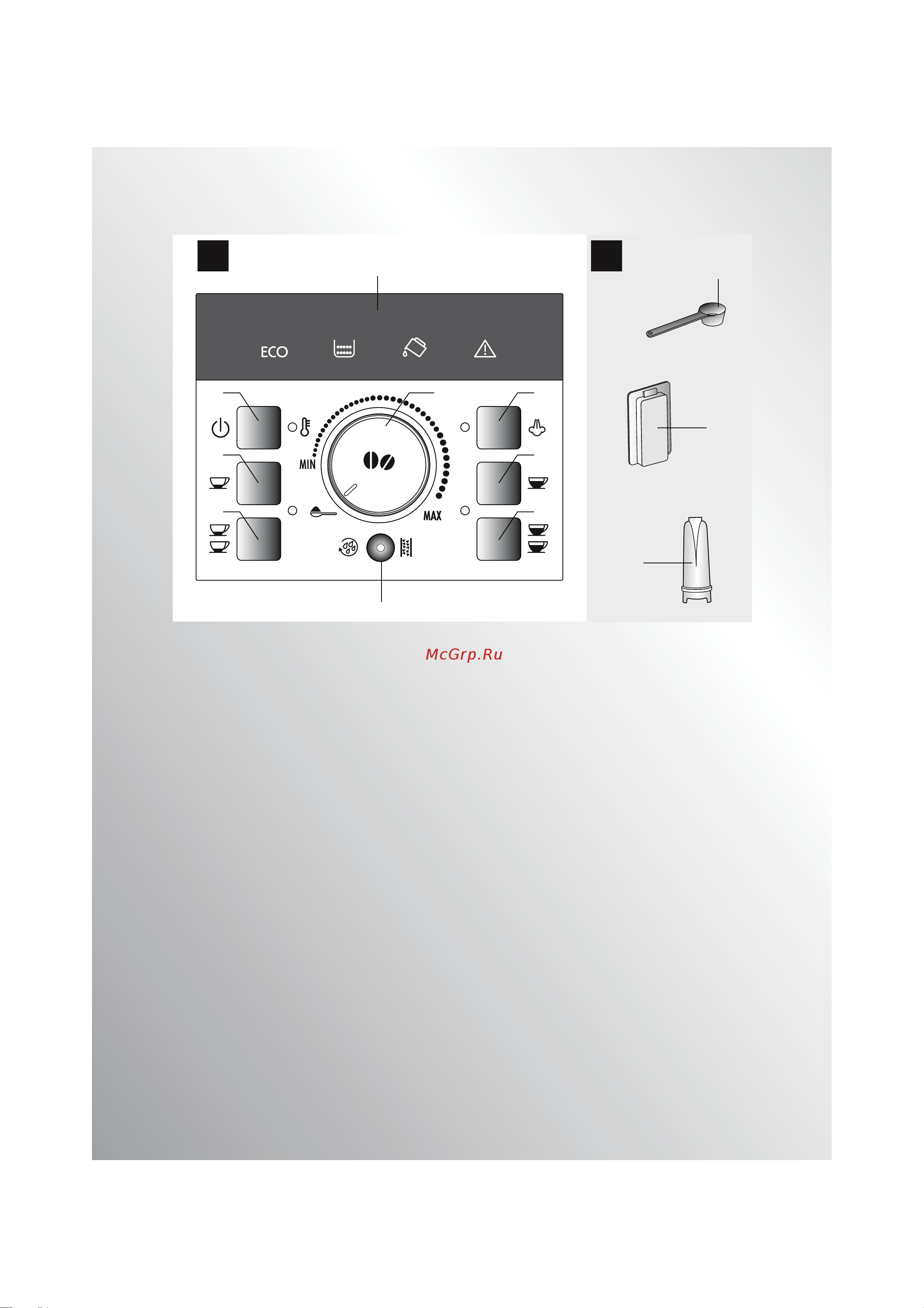 Delonghi ECAM 22.110.B Инструкция по эксплуатации онлайн [2/19] 557285