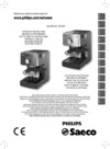 Philips Saeco HD8325/09 Инструкция по эксплуатации