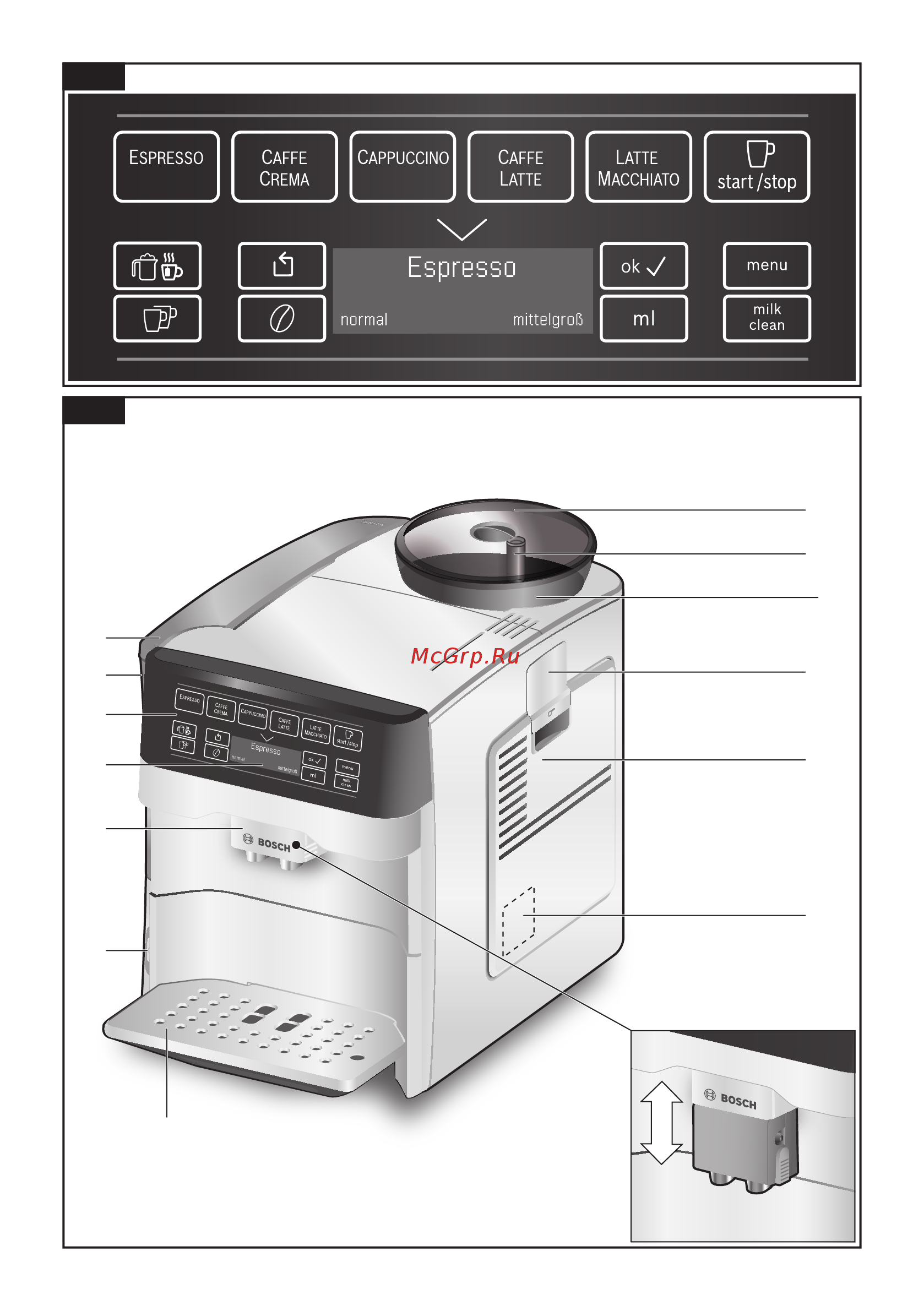 Bosch TES60321RW Инструкция по эксплуатации онлайн [3/164] 557593