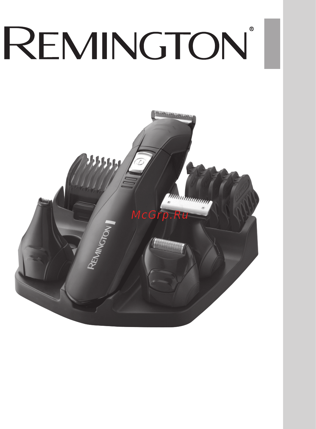 Remington PG6030 Инструкция по эксплуатации онлайн