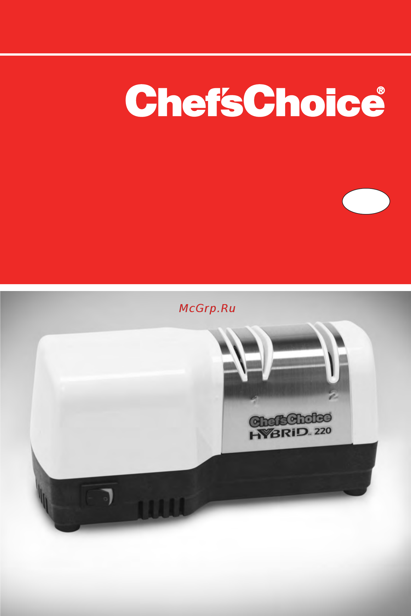 Chef\'sChoice M 220 Инструкция по эксплуатации онлайн
