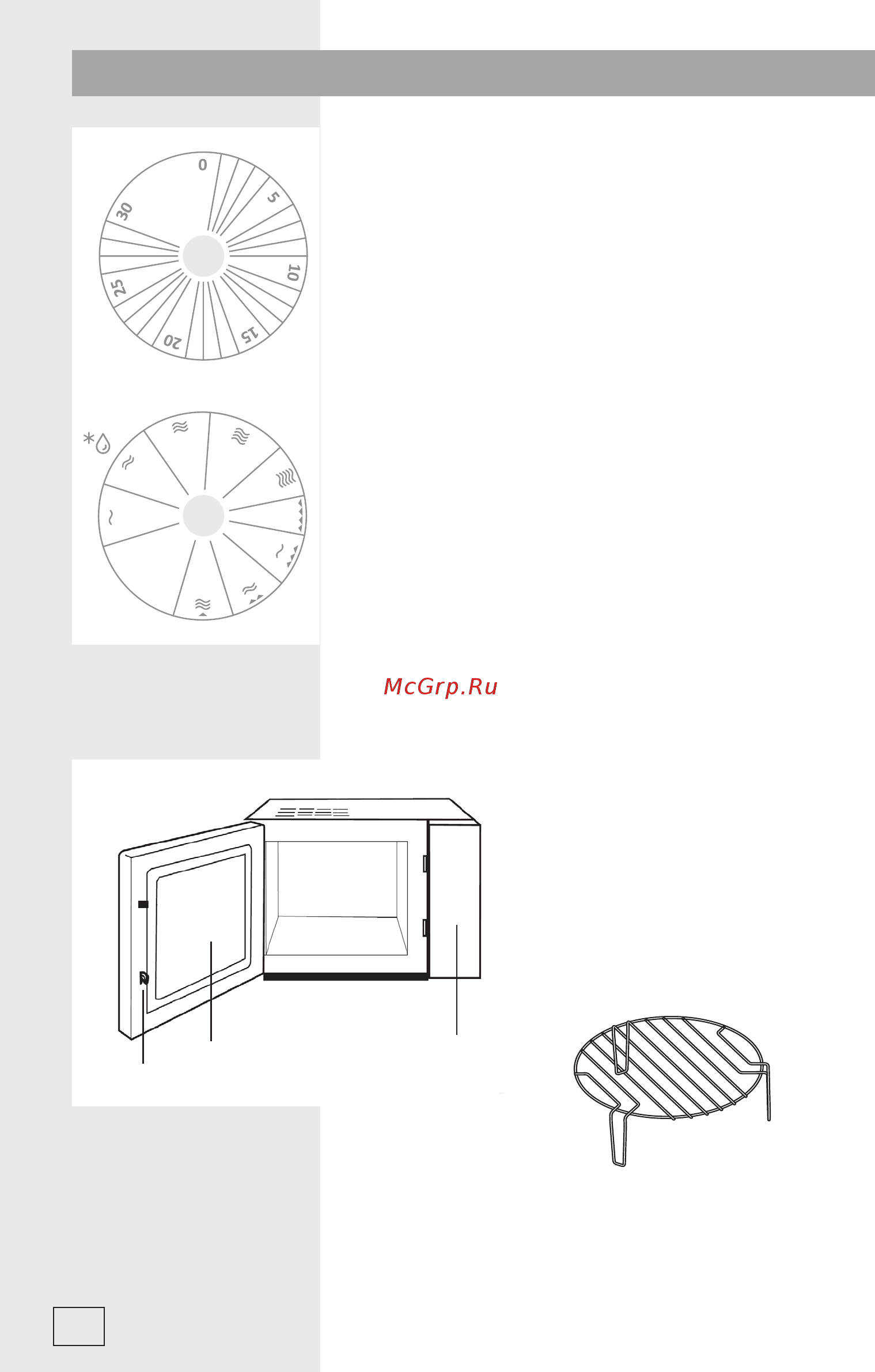 Gorenje BM235ORAW [7/14] Панель управления