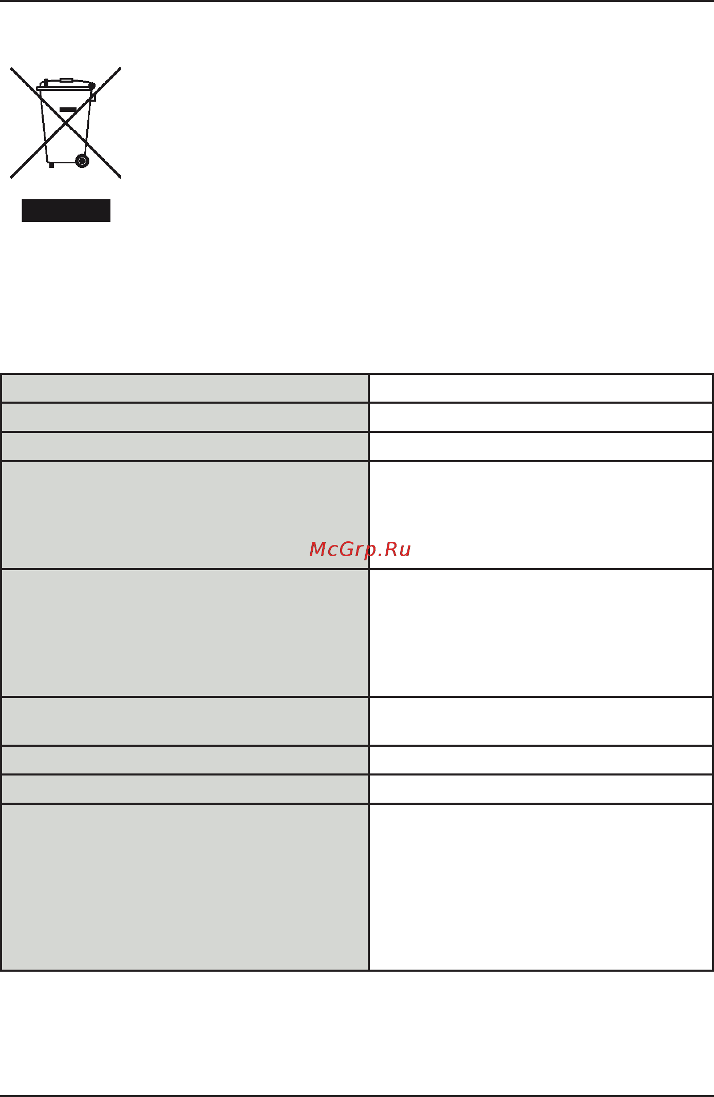 Korting KDI 4550 [33/34] Информация от производителя