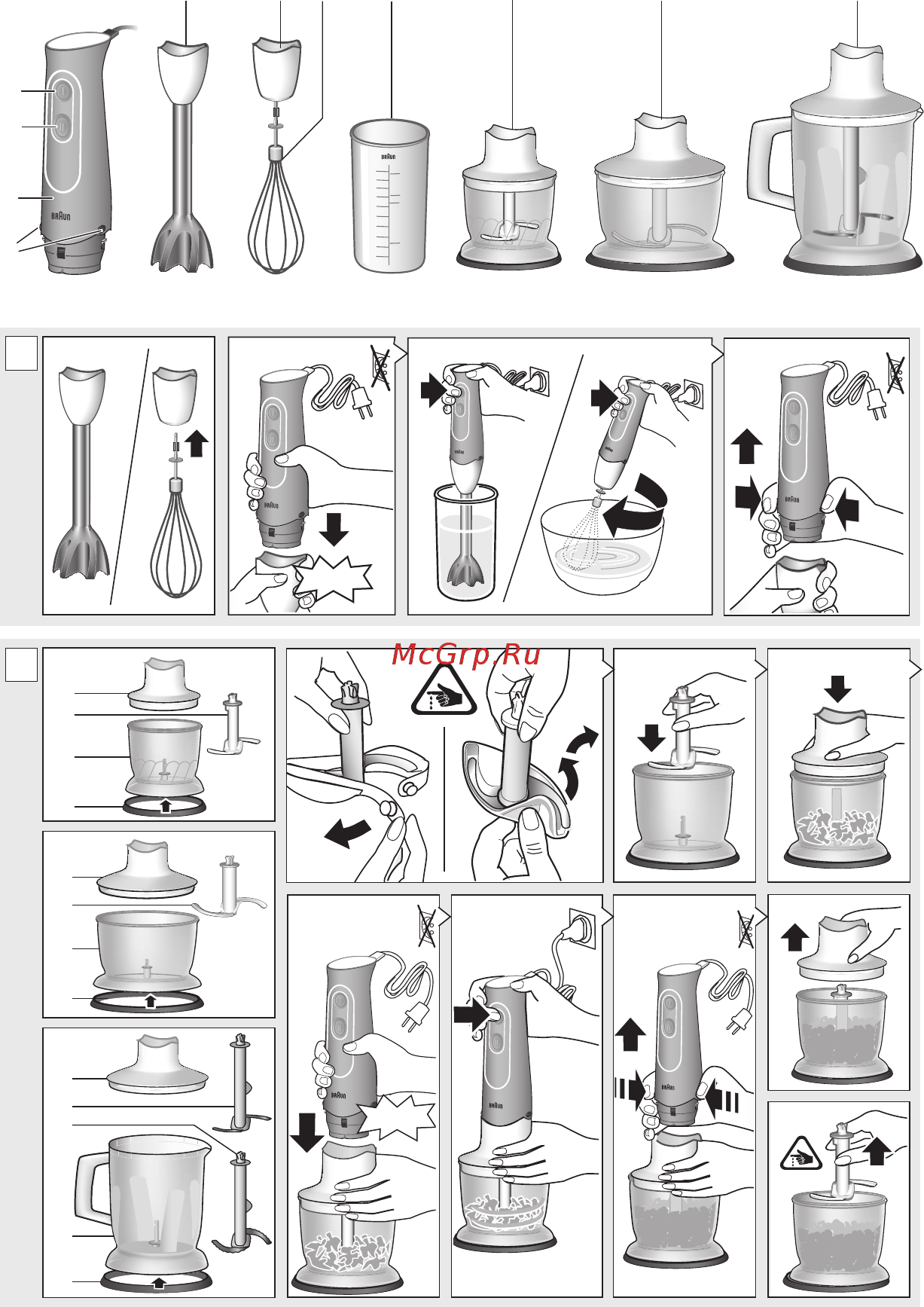 Braun MQ525 OMELETTE [3/107] Bc bc bc