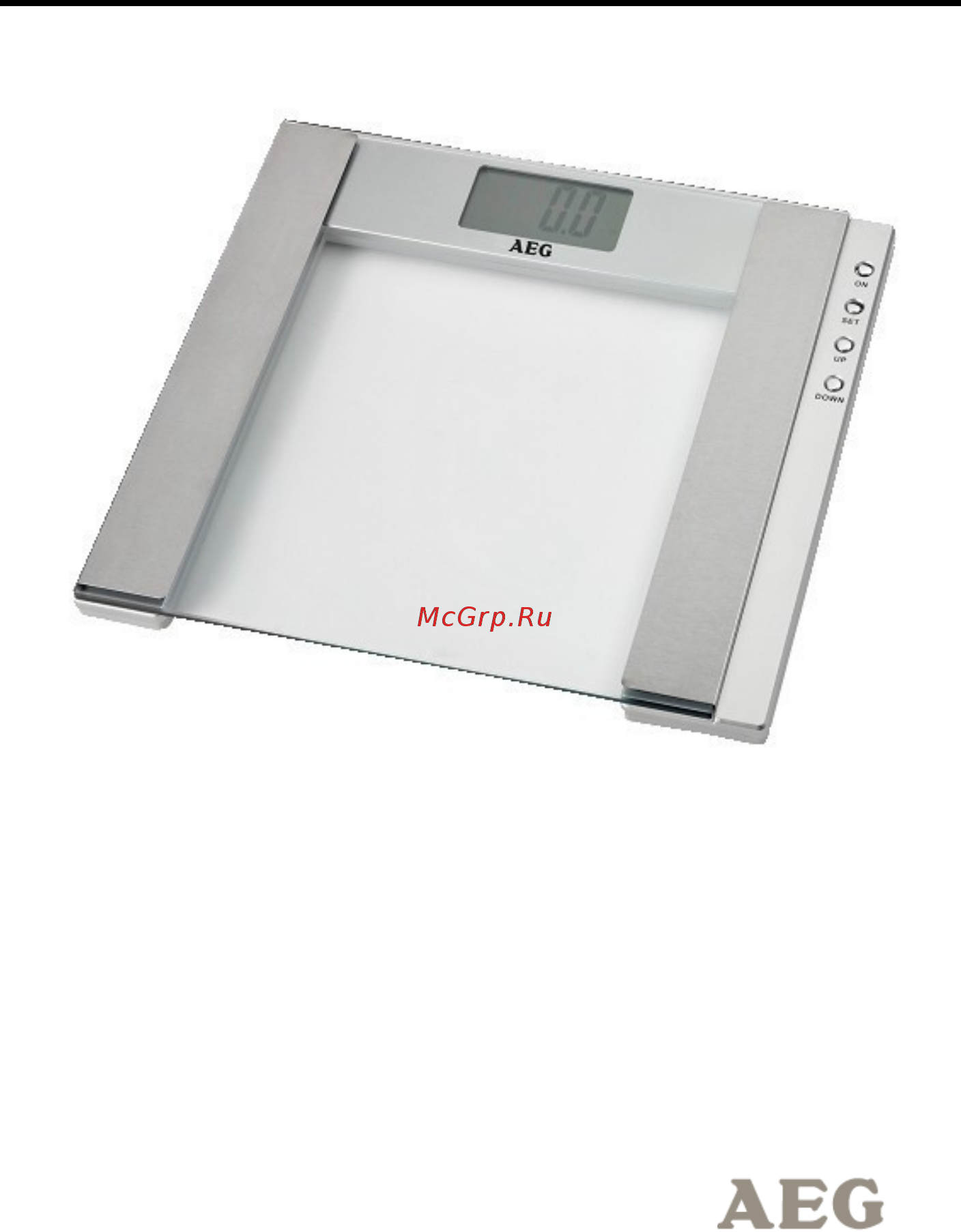 AEG PW 4923 Glas Инструкция по эксплуатации онлайн