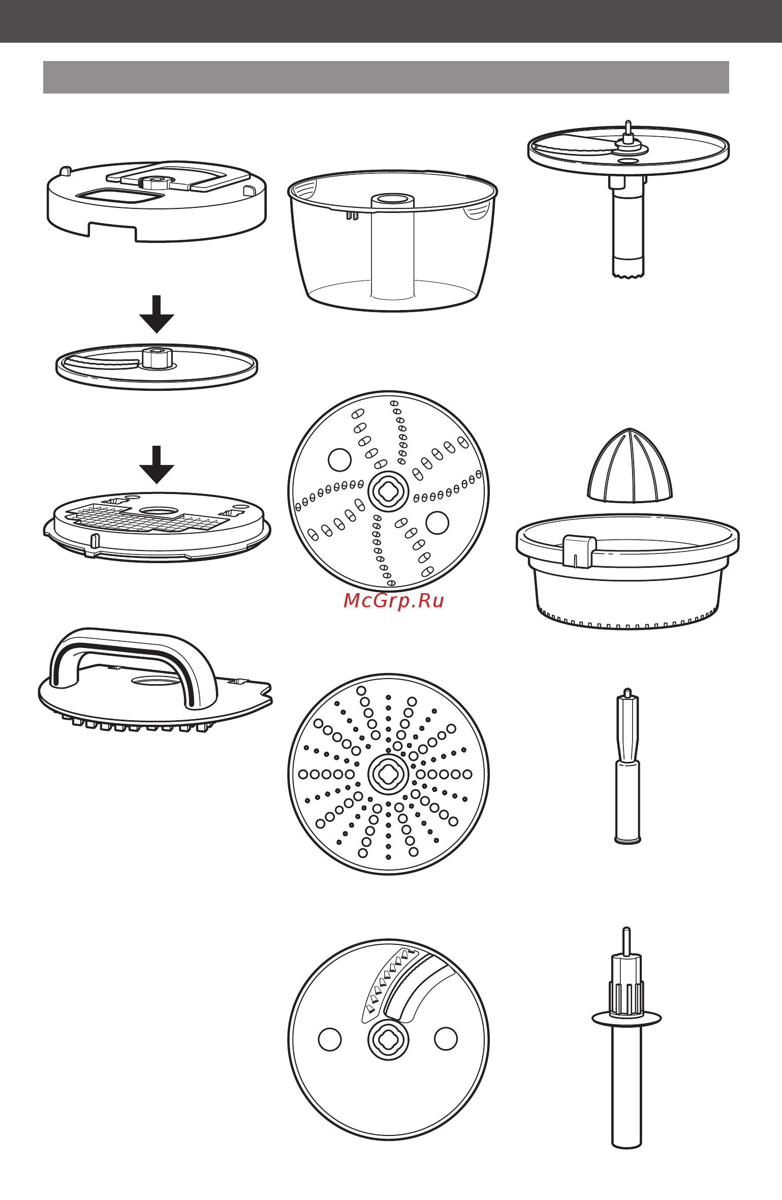 KitchenAid 5KFP1644EER [6/30] Части блендера и их характеристики части блендера и их характеристики