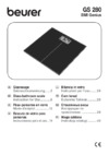 Beurer GS280 BMI Black (757.31) Инструкция по эксплуатации