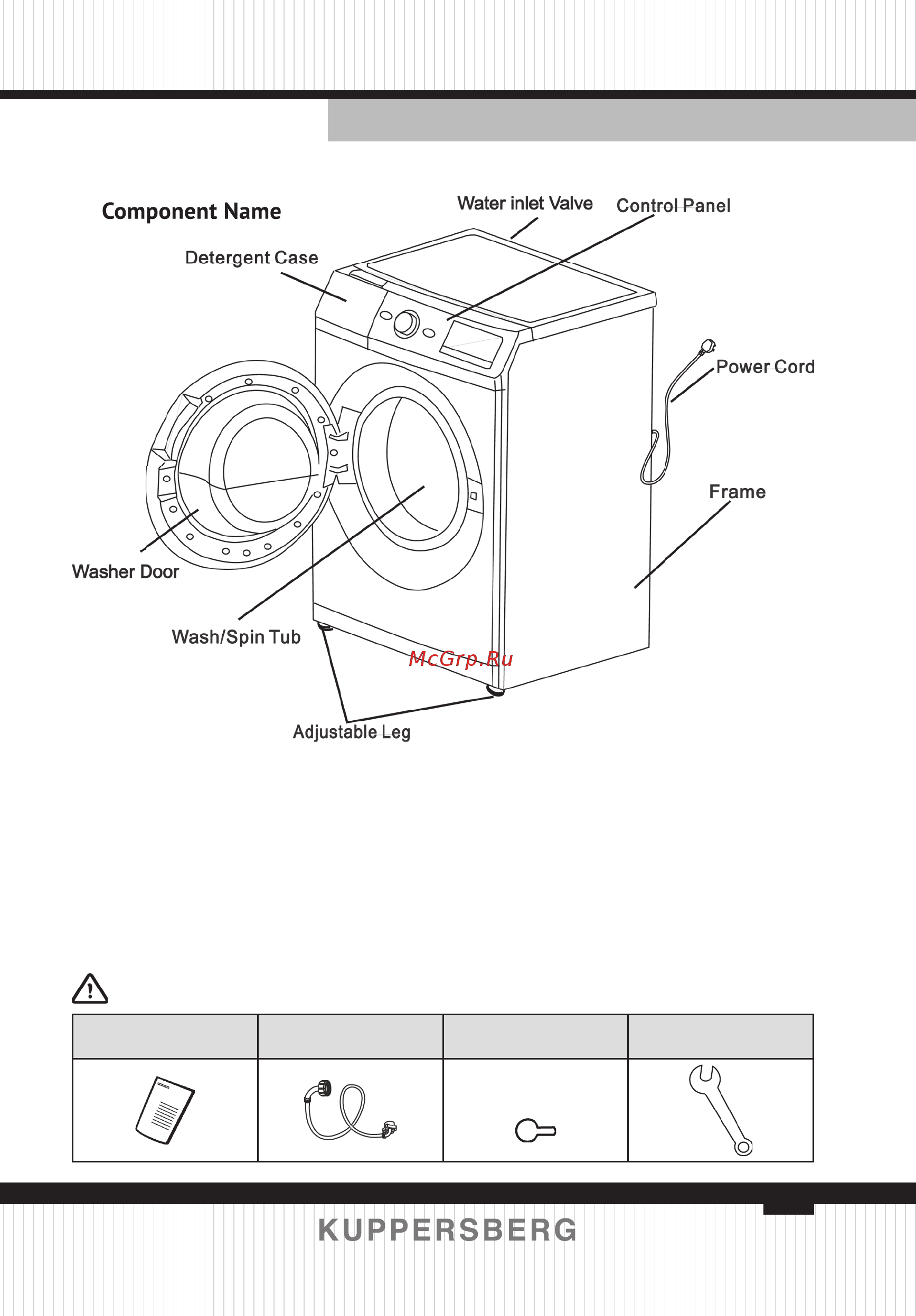 Kuppersberg WS 60100 Инструкция по эксплуатации онлайн [7/48] 558518