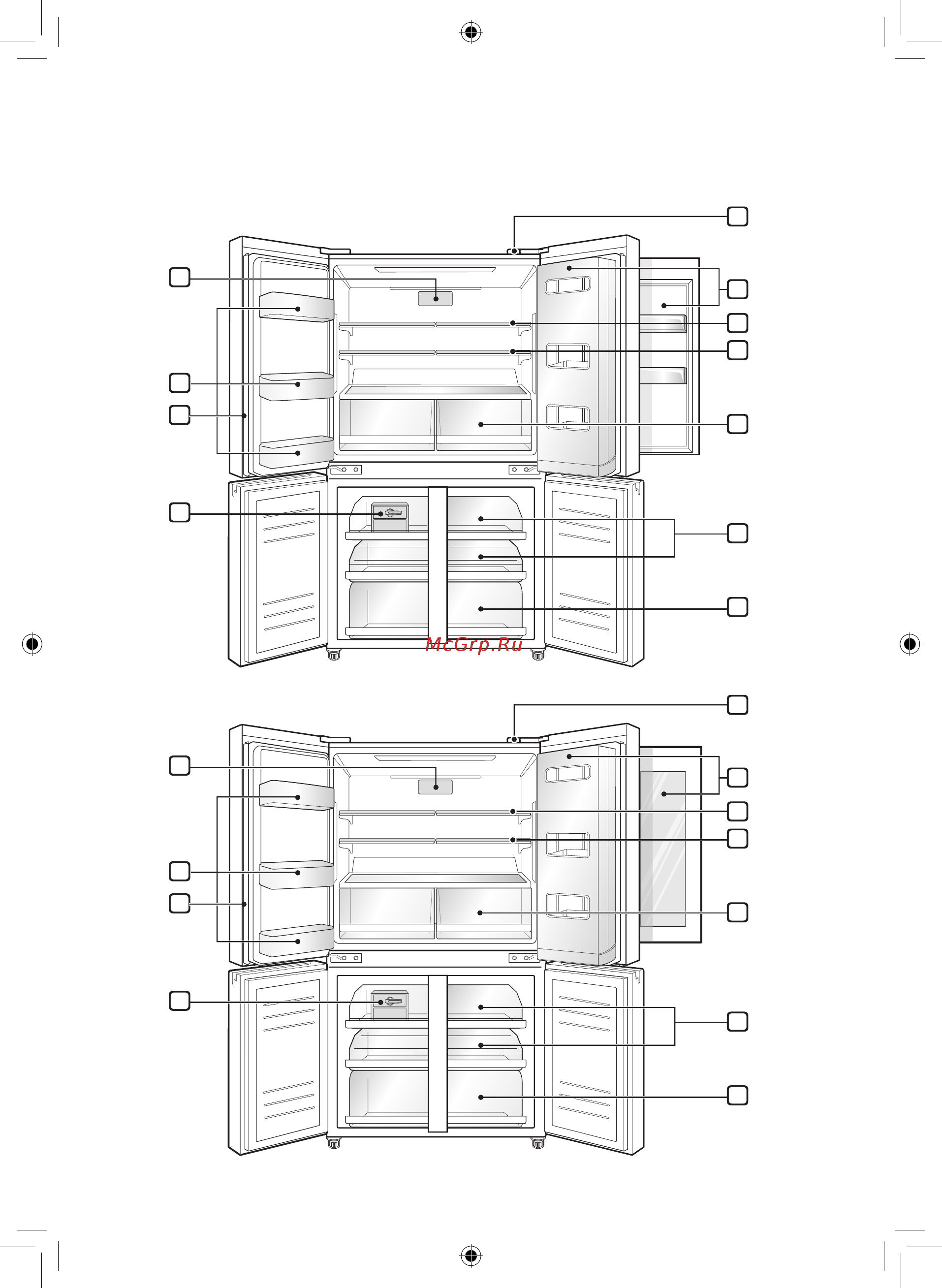 LG InstaView GC-Q22FTBKL [17/122] Interior