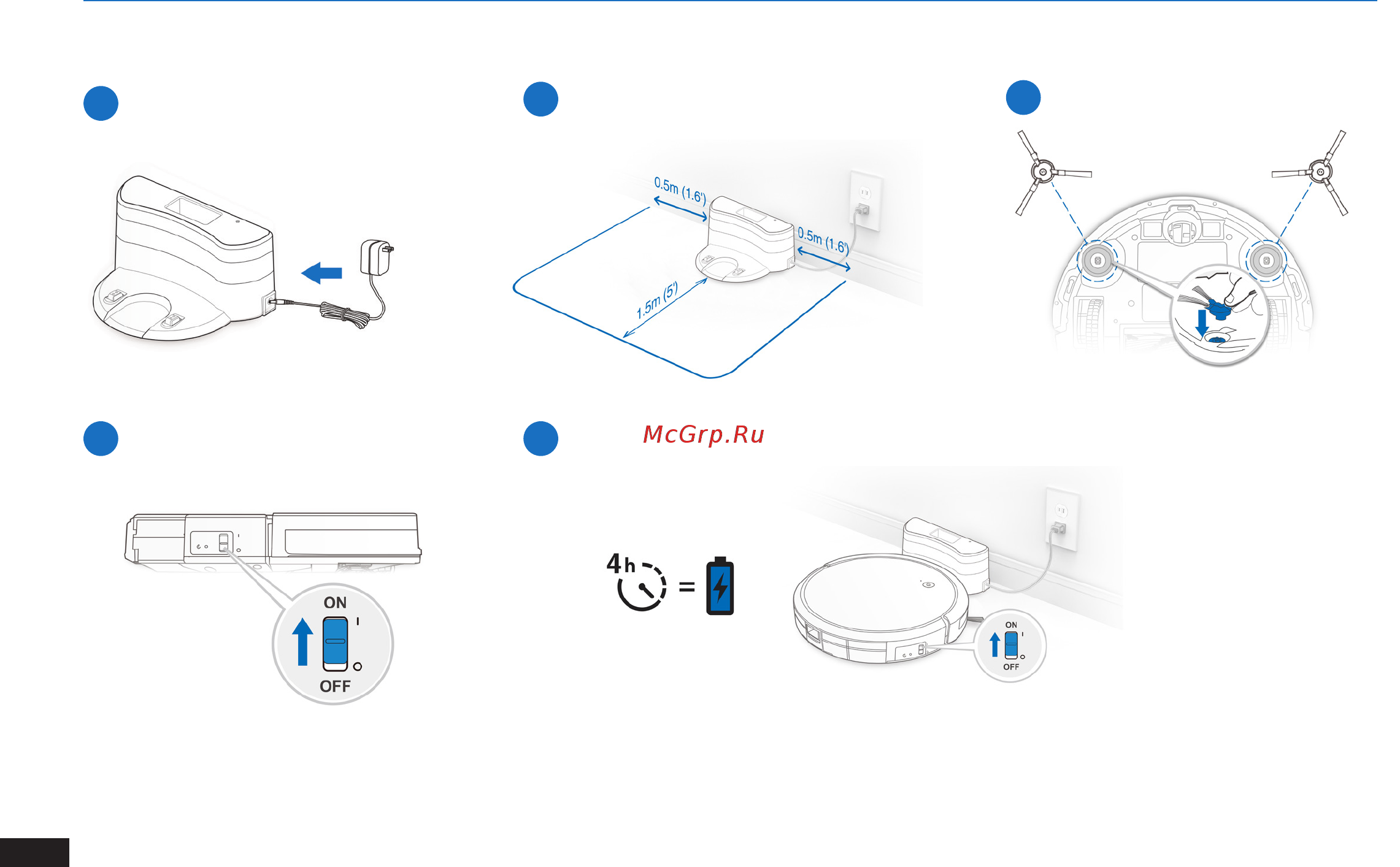 ECOVACS DEEBOT 605 (D03G.02) [12/28] Подготовка