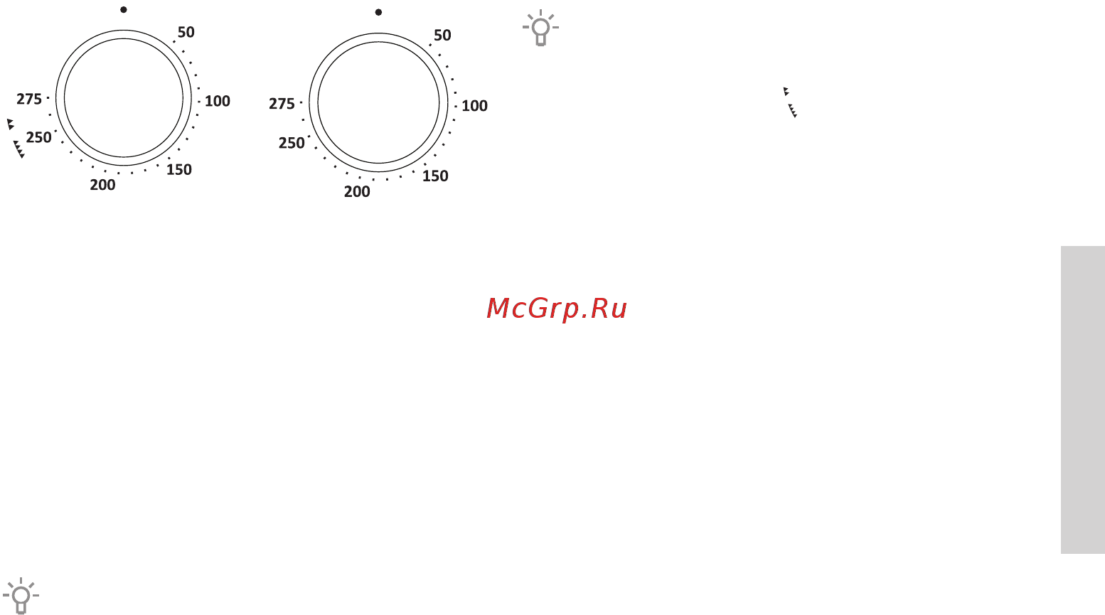Gorenje EC611G [21/56] Установка параметров работы духовки