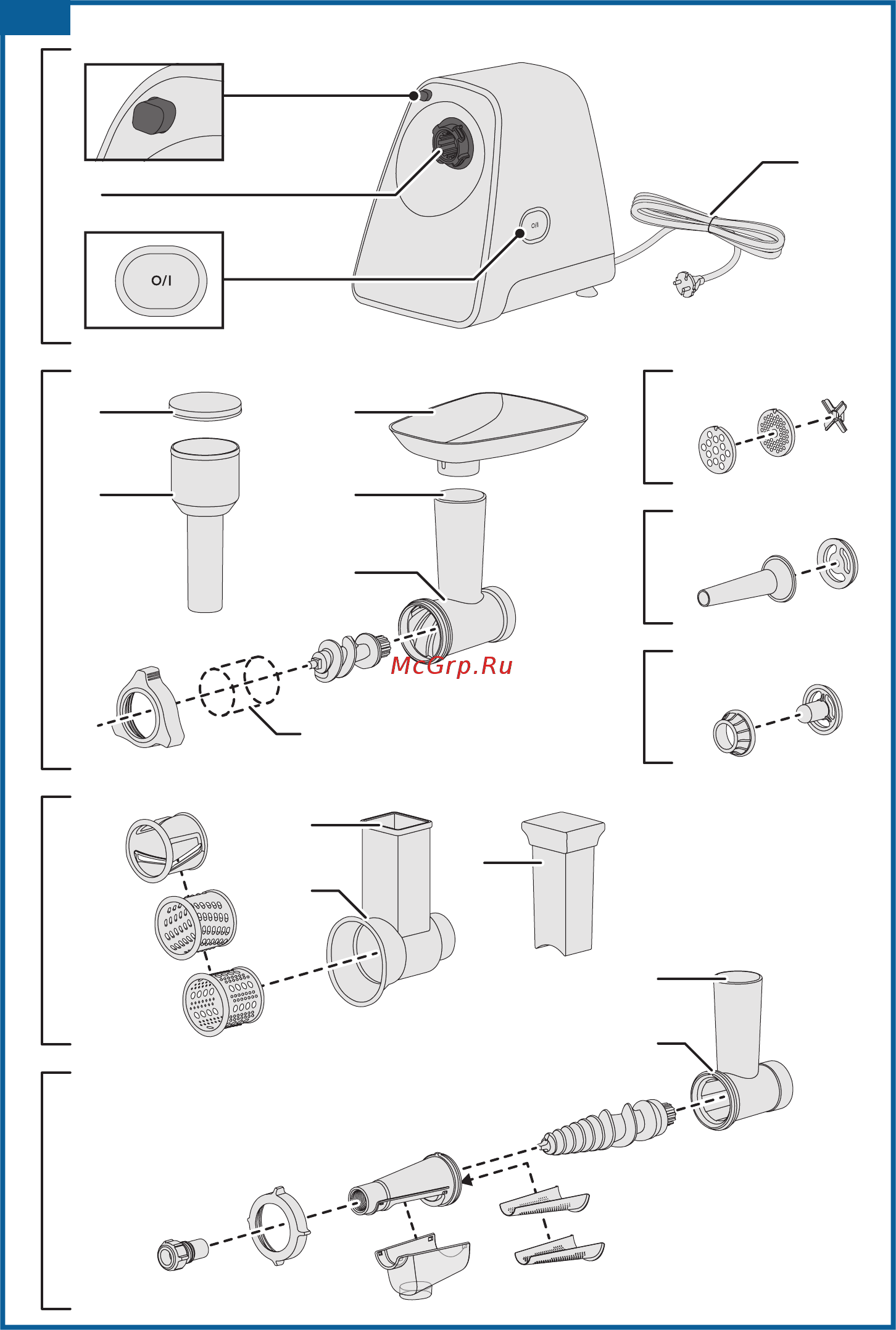 Bosch MFW2500W Инструкция по эксплуатации онлайн [205/210] 559011