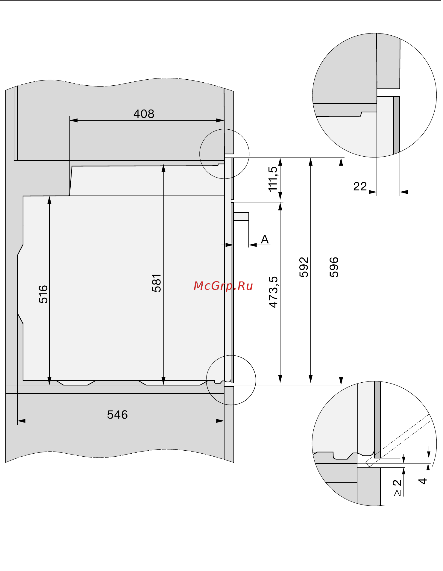 Miele H2860B EDST/CLST [81/104] Вид сбоку h 25xx h 27xx h 28xx