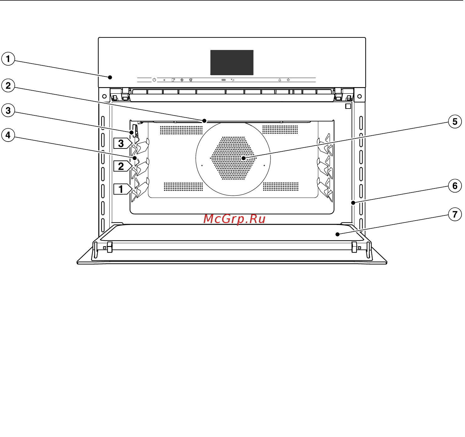 Miele H7640BM BRWS [21/143] Духовой шкаф