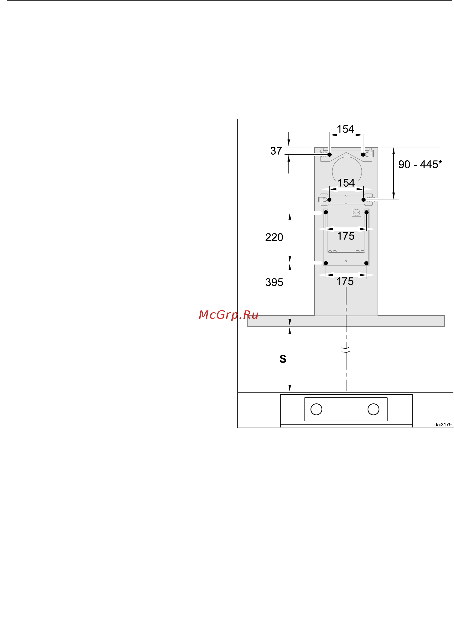 Miele PUR68W EDST [30/41] Рекомендации по проведению монтажа