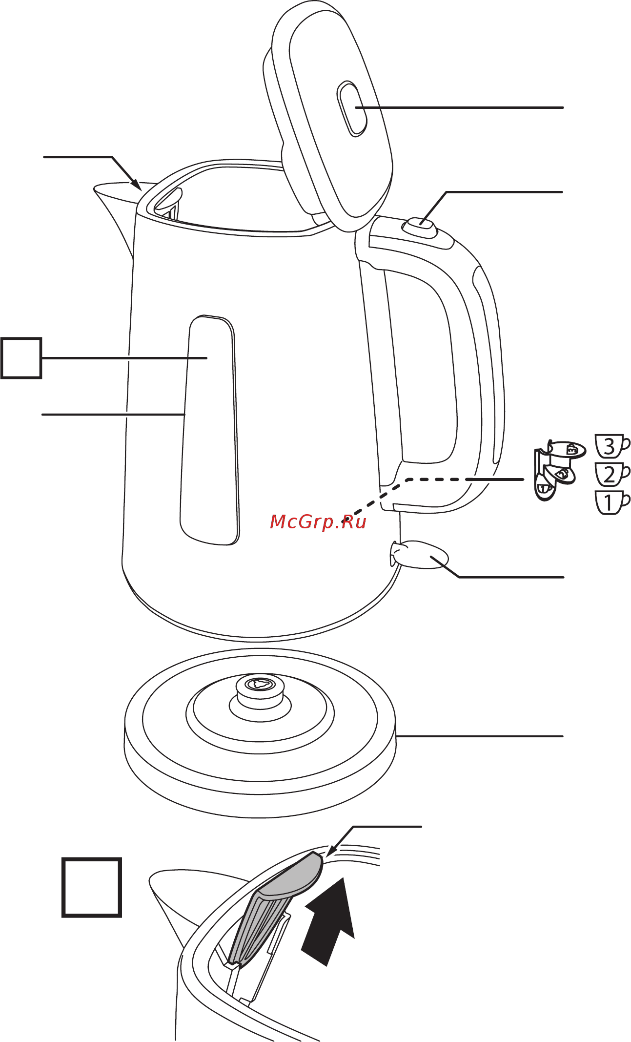 Russell Hobbs Luna Kettle Copper 24280-70 Инструкция по эксплуатации онлайн [2/48] 559164