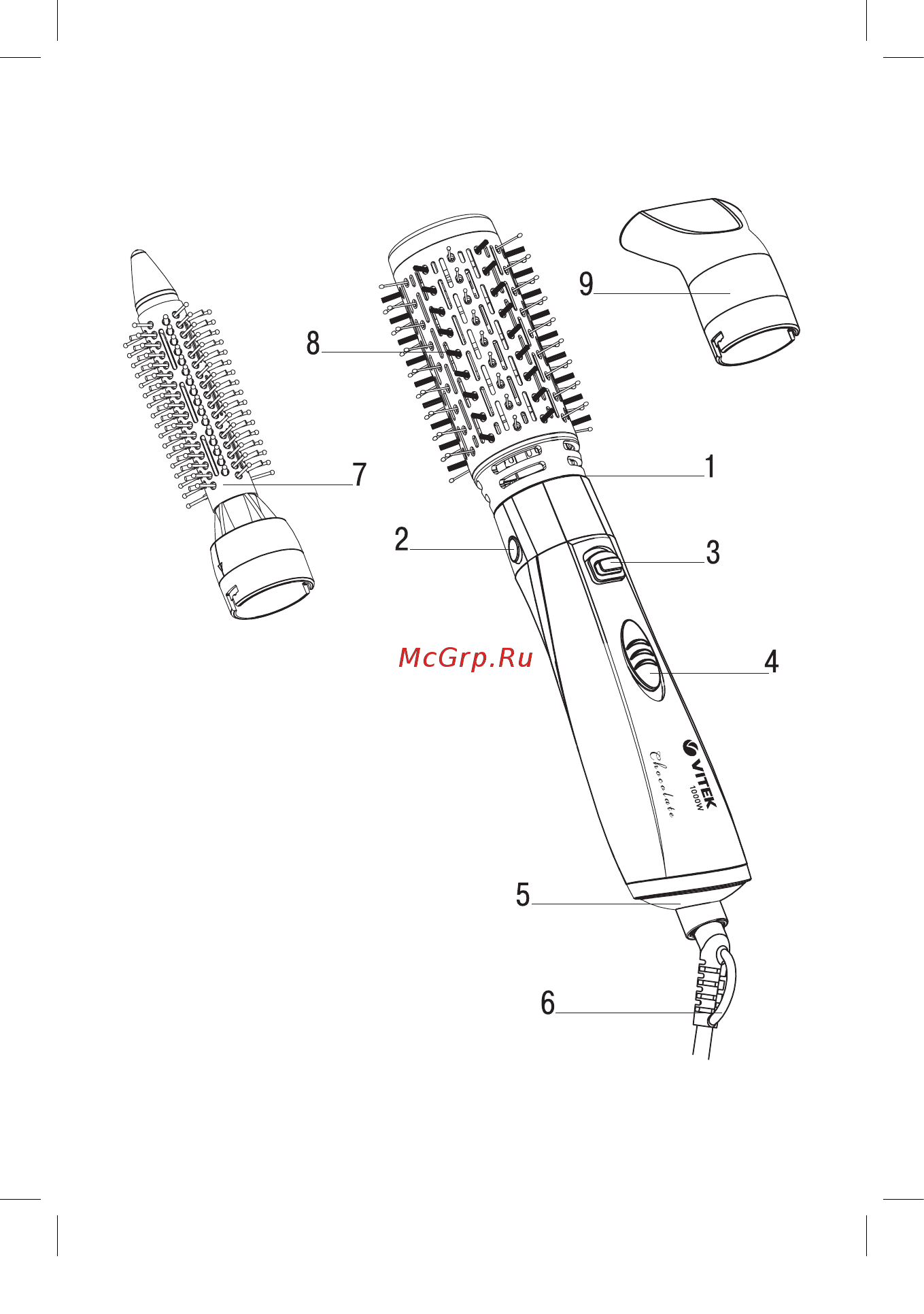 Vitek VT-8245 Инструкция по эксплуатации онлайн [2/24] 559179