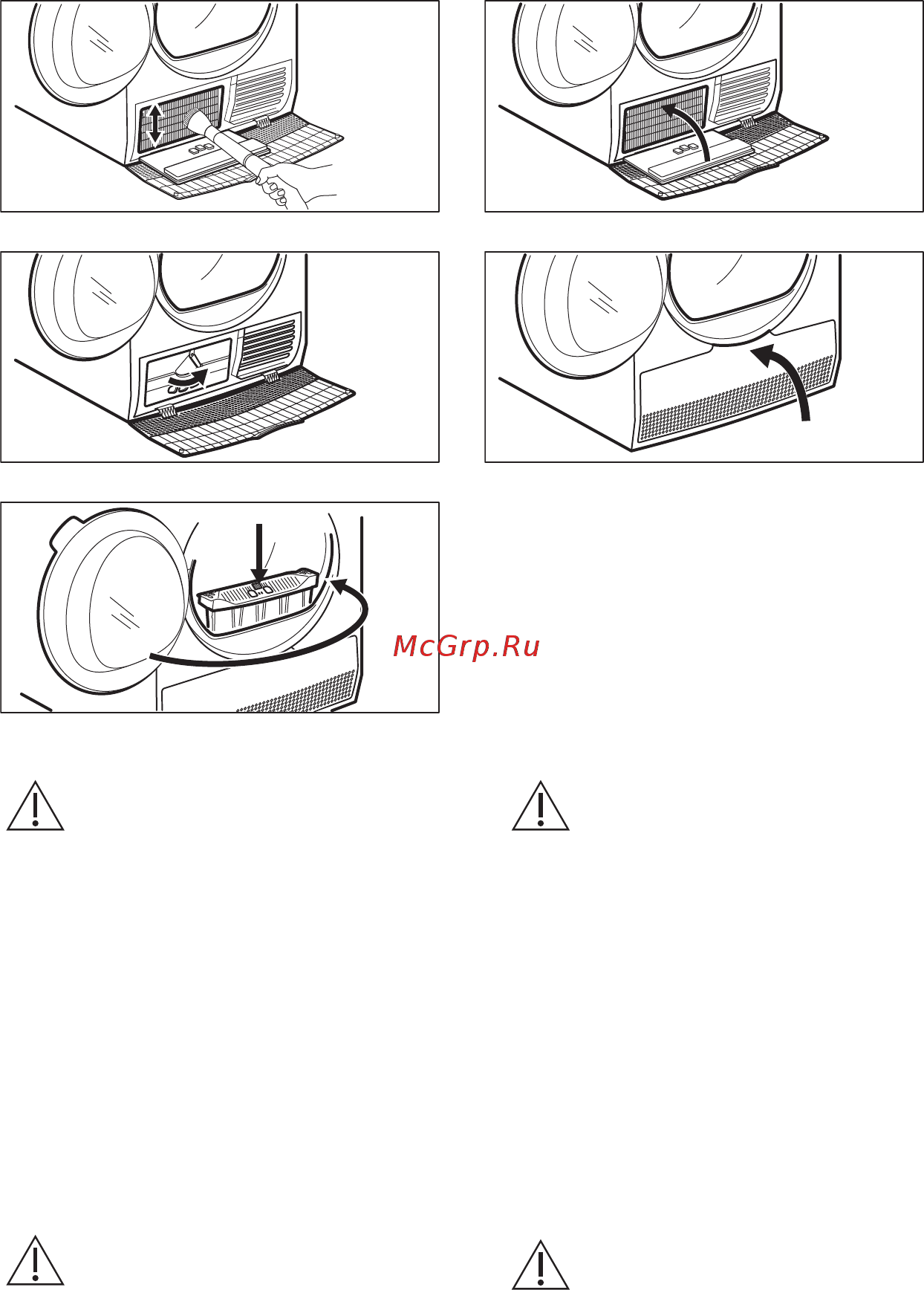 Electrolux PerfectCare 800 EW8HR357S [20/32] Чистка барабана