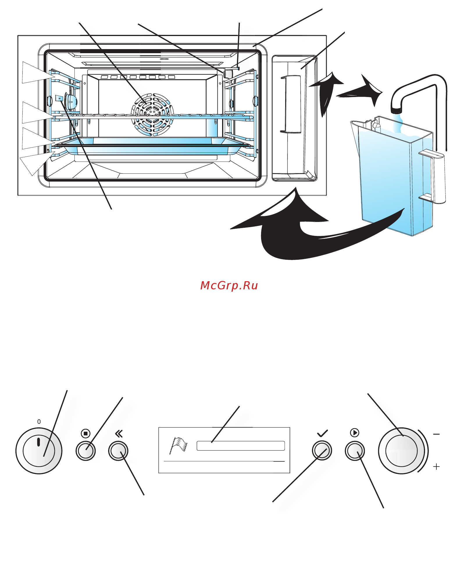 KitchenAid KOQCX 45600 [12/61] Компоненты прибора