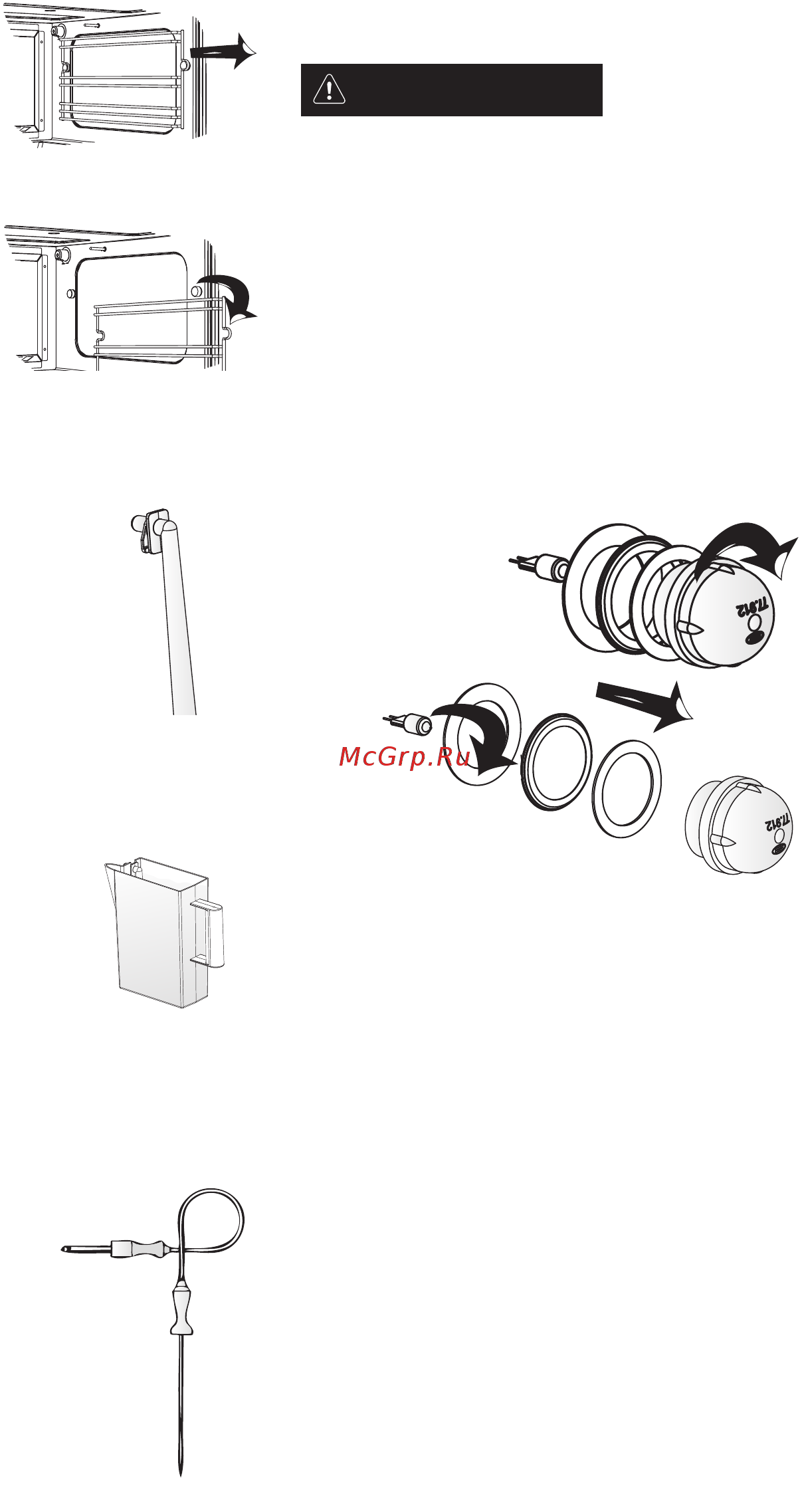 KitchenAid KOQCX 45600 [38/61] Предупреждение