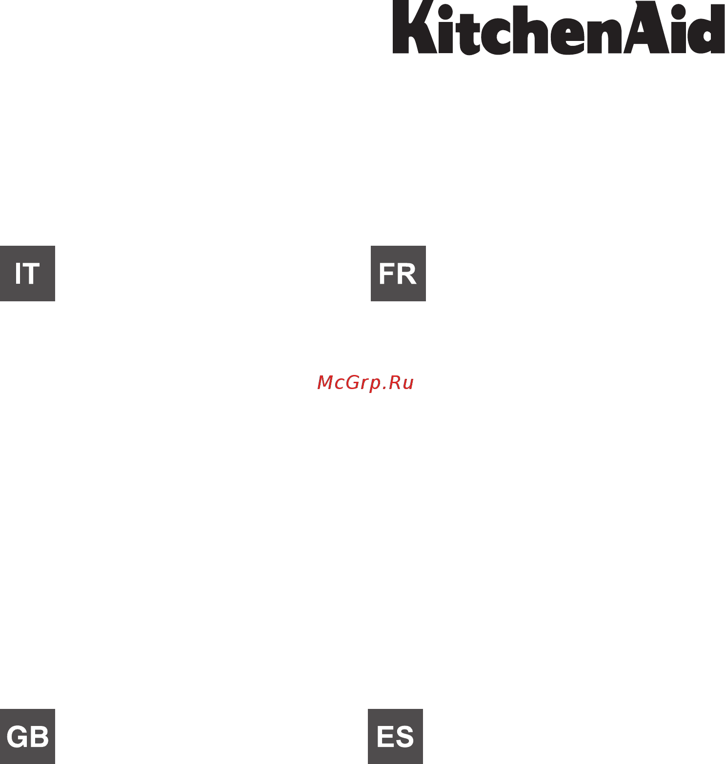 KitchenAid KHCMF 45000 Инструкция по эксплуатации онлайн
