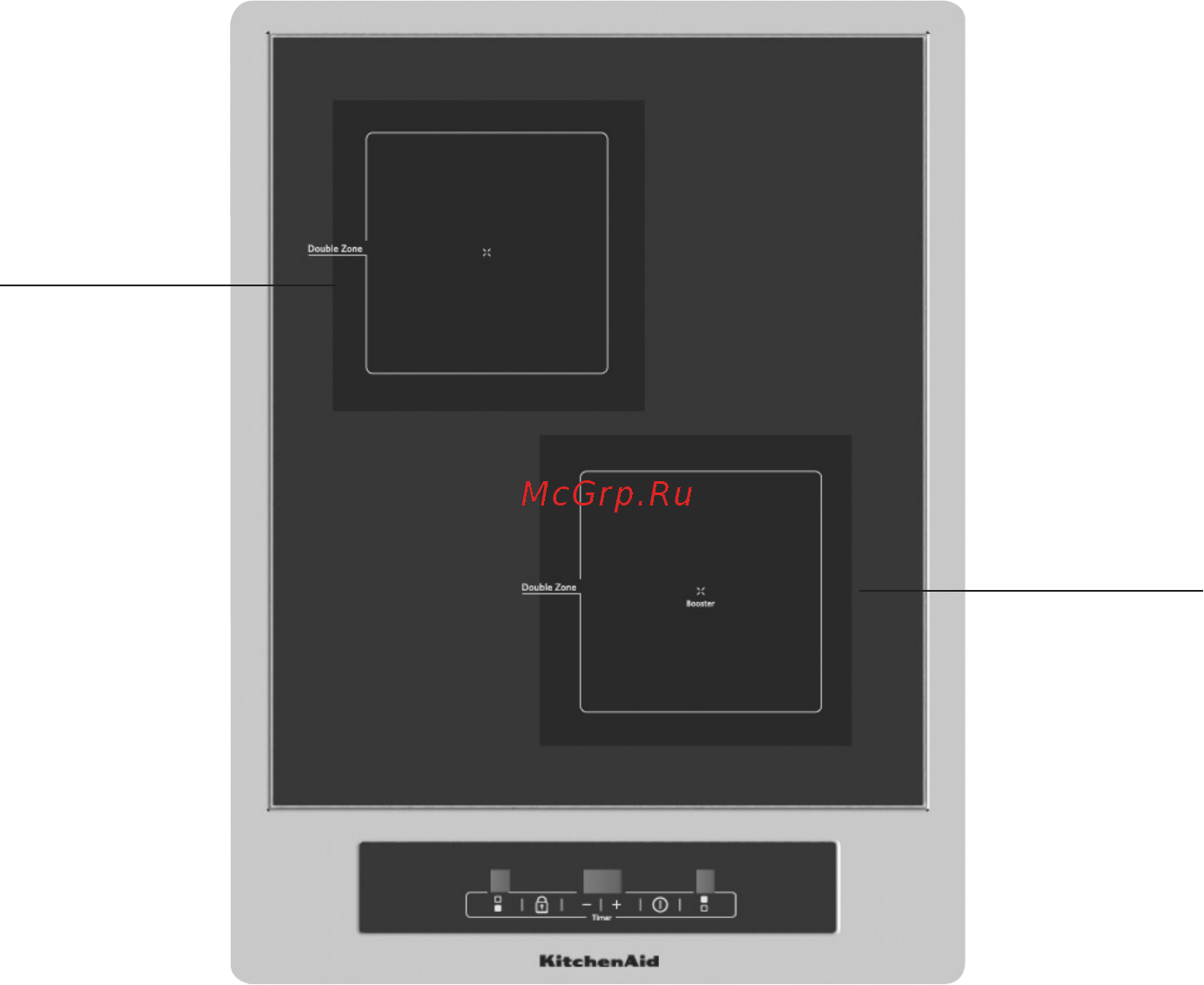 KitchenAid KHYD2 38510 [4/20] Схема установки