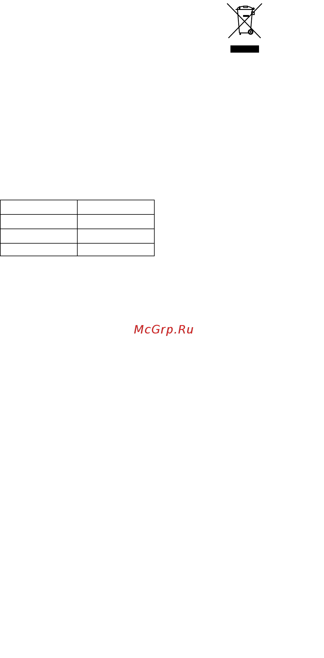 Kenwood BLP402W (0W22310019 ) Инструкция по эксплуатации онлайн [19/20] 559297