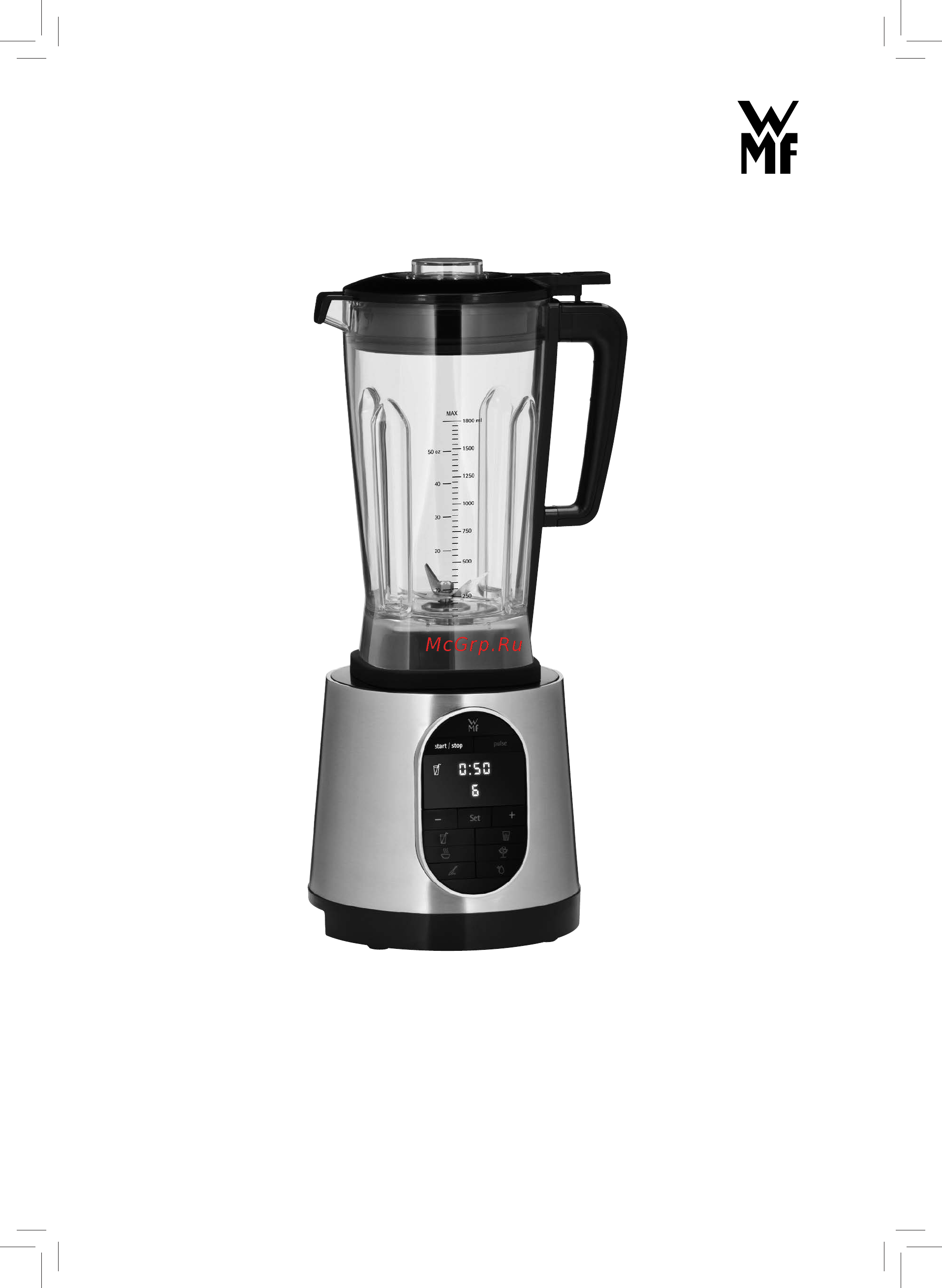 WMF Kult Pro 0416630711 Инструкция по эксплуатации онлайн