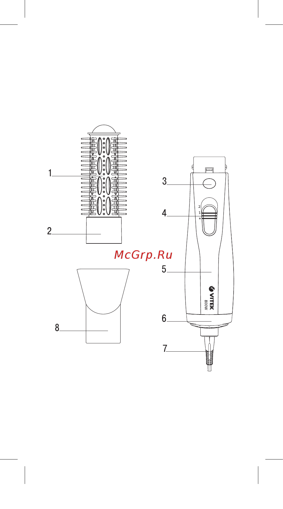 Vitek VT-8236 Инструкция по эксплуатации онлайн [2/36] 559370
