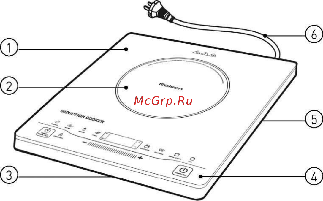 Maunfeld EVI.F291-BK Инструкция по эксплуатации онлайн [5/12] 559428