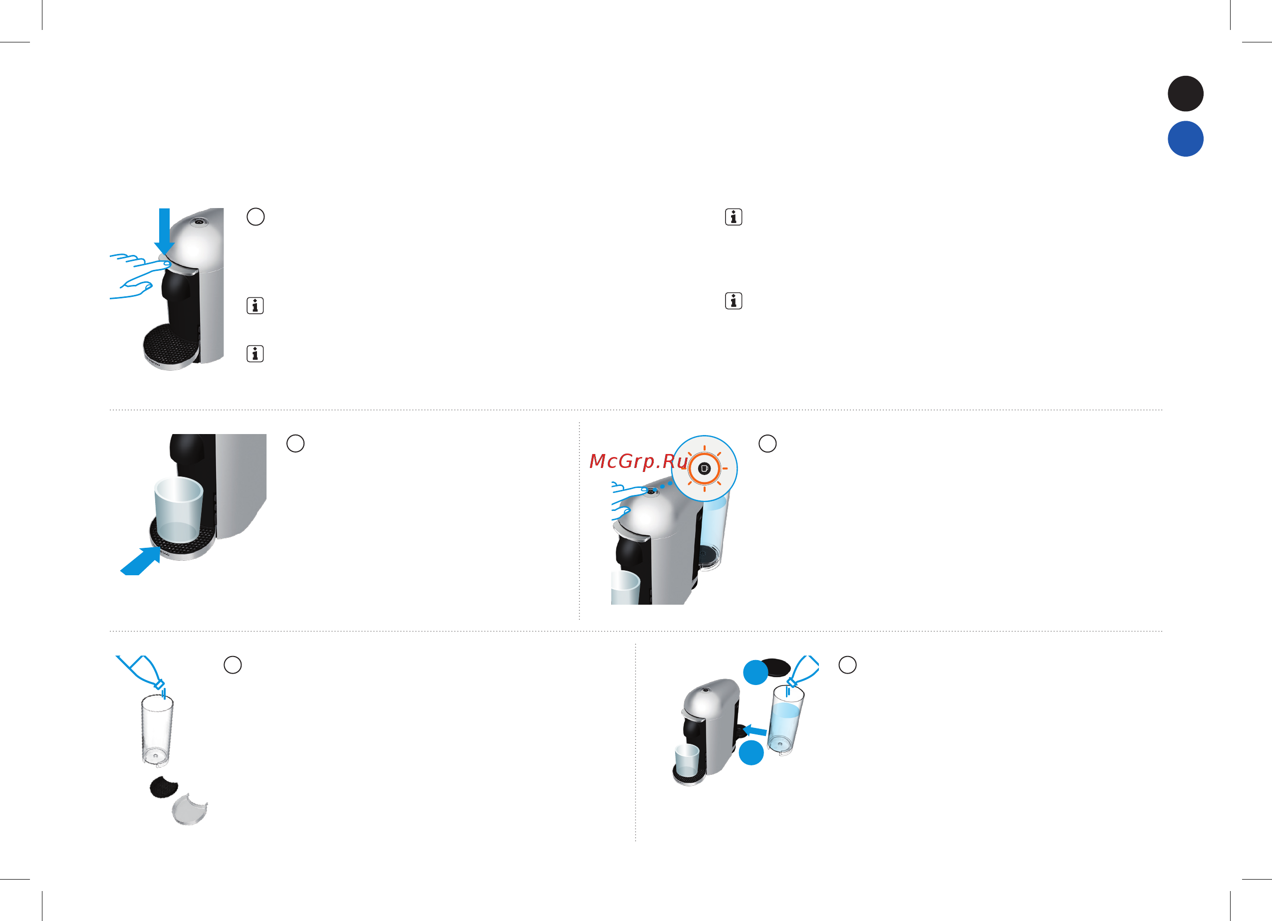 Nespresso Vertuo Plus GCB2 Ink Black [155/216] Opmerking