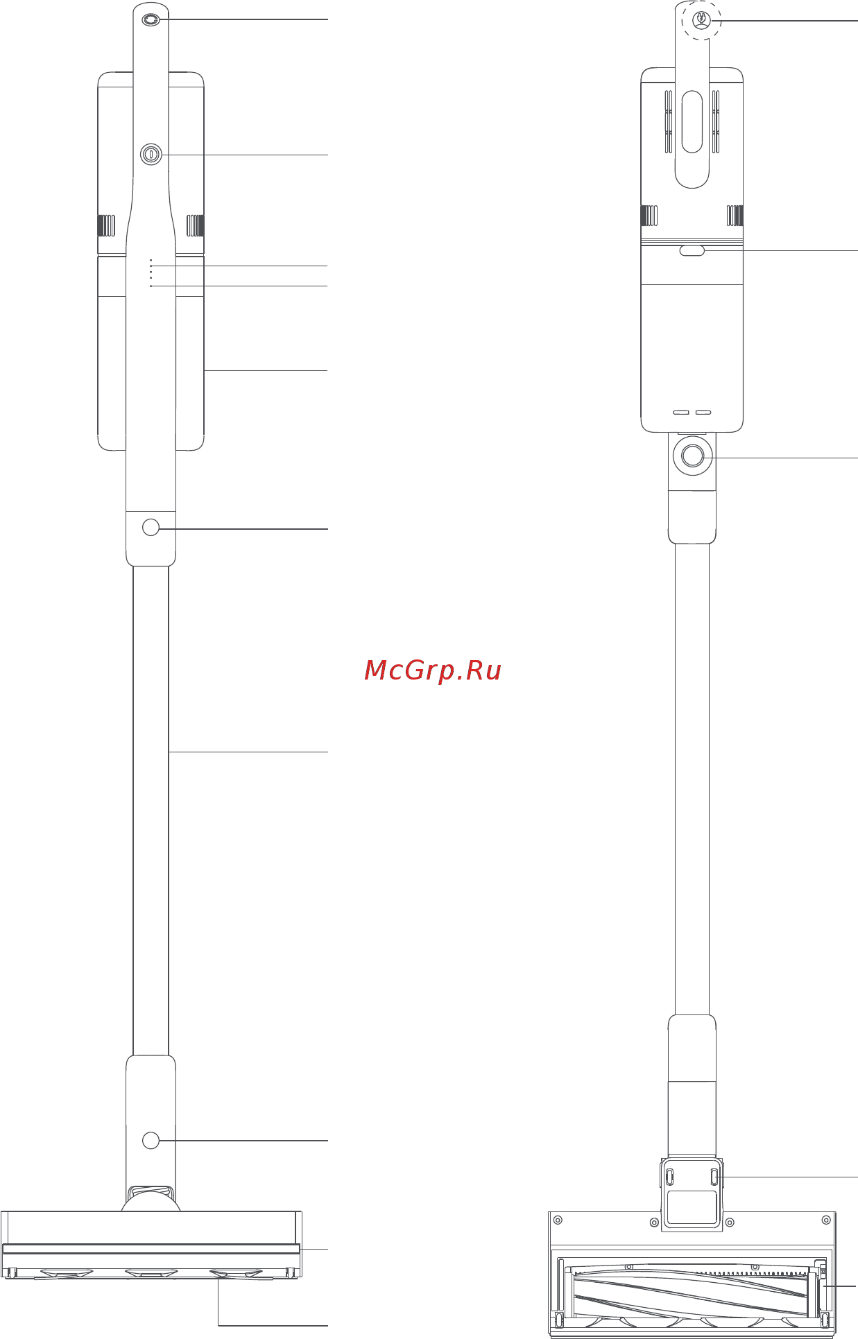 Roidmi Cordless Vacuum Cleaner F8E EU XCQ05RM [5/14] Схема устройства