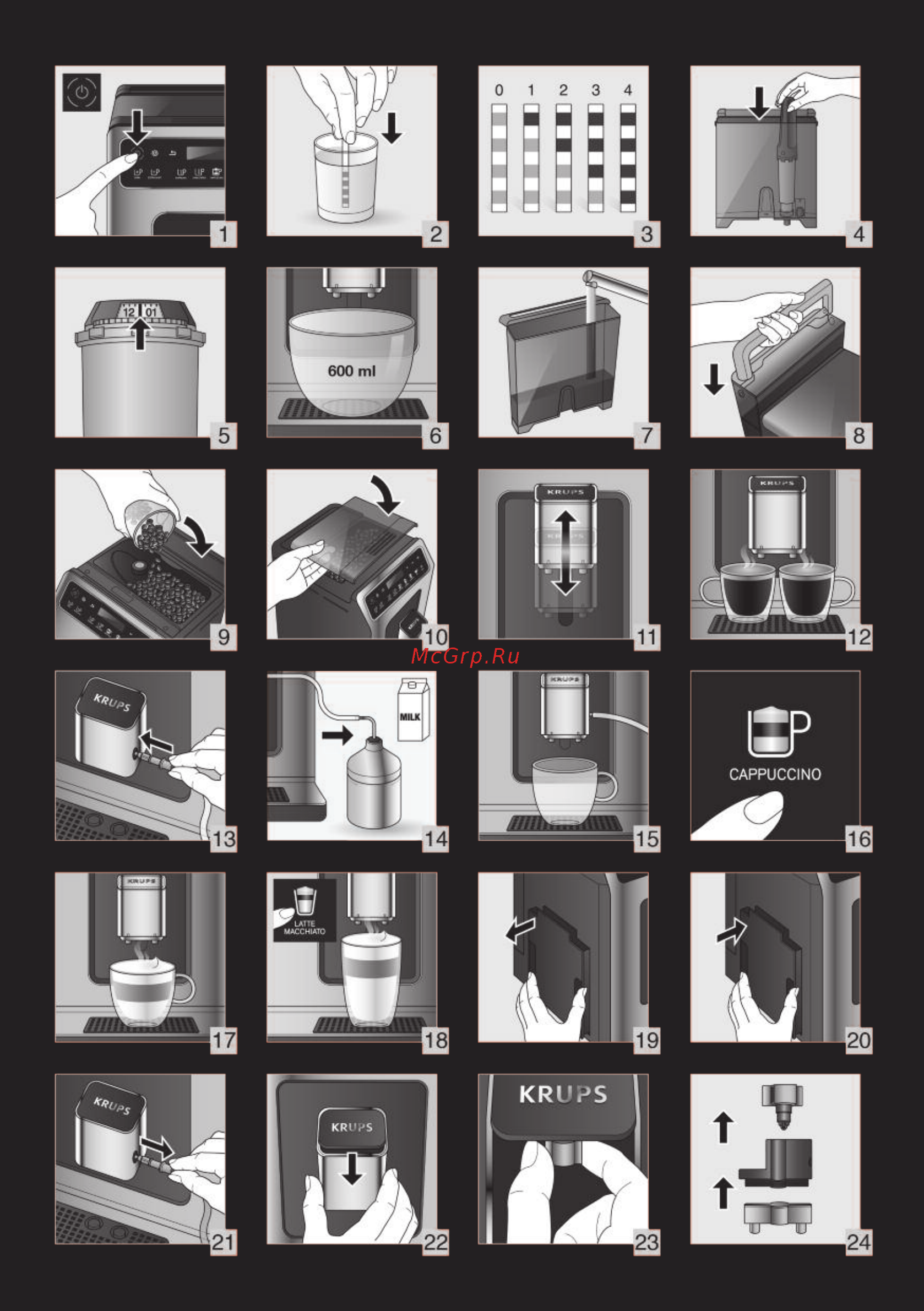 Krups Evidence Plus EA894810 Инструкция по эксплуатации онлайн [3/426] 559502