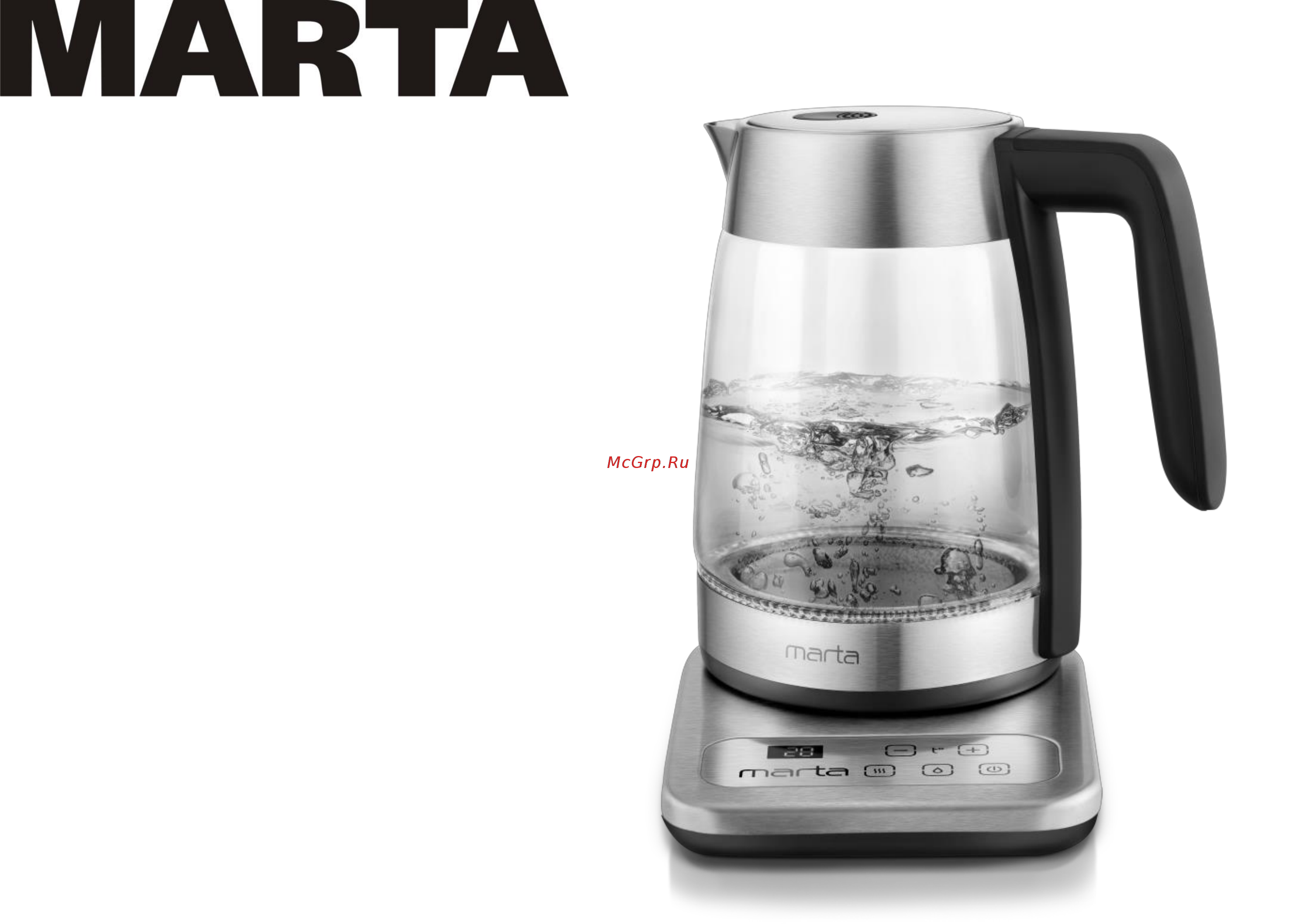 Marta MT-4555 черный/ серебристый Инструкция по эксплуатации онлайн