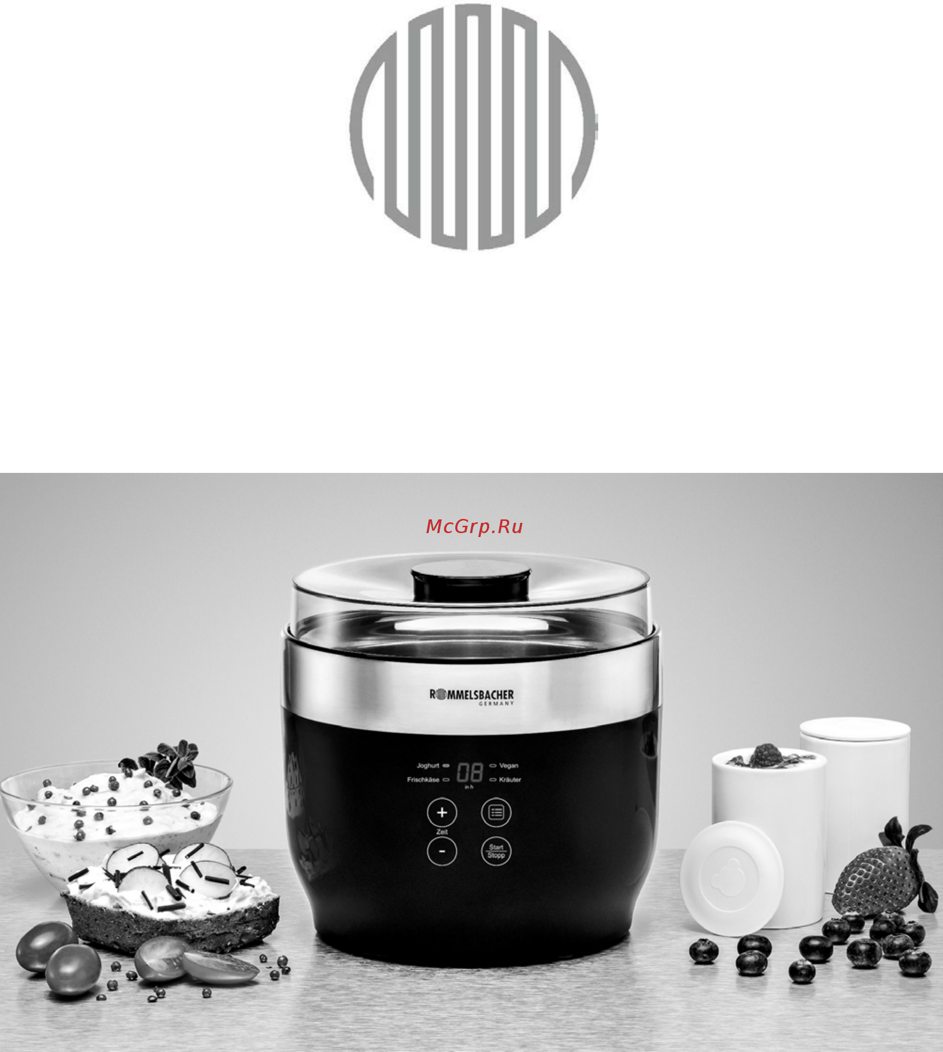 Rommelsbacher JG 80 Инструкция по эксплуатации онлайн