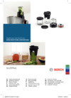 Bosch TastyMoments MUZ9TM1 Инструкция по эксплуатации