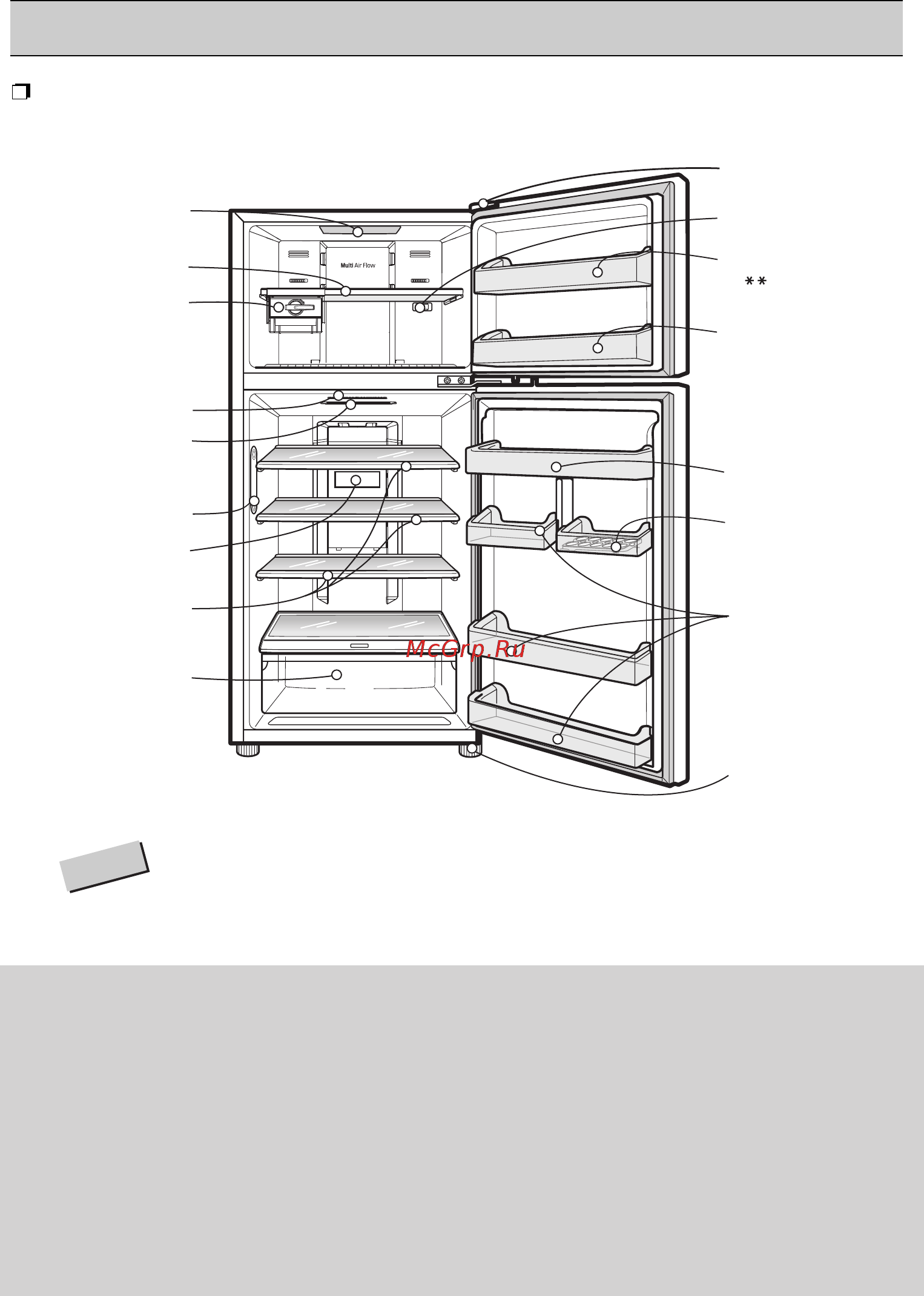 LG GN-B422SECL [13/84] Inner parts