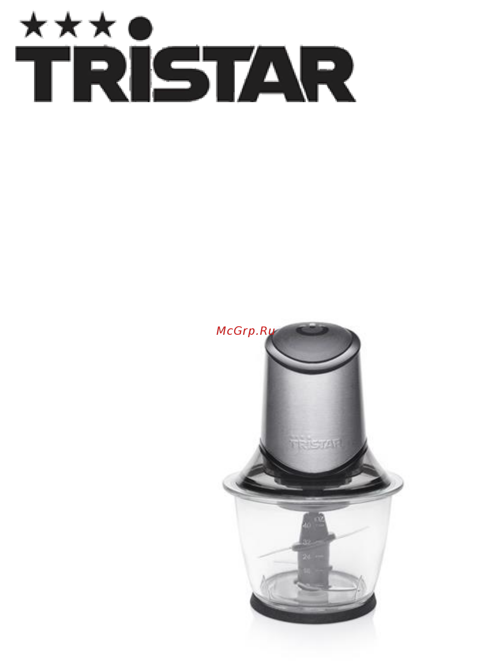 Tristar BL-4019 Инструкция по эксплуатации онлайн