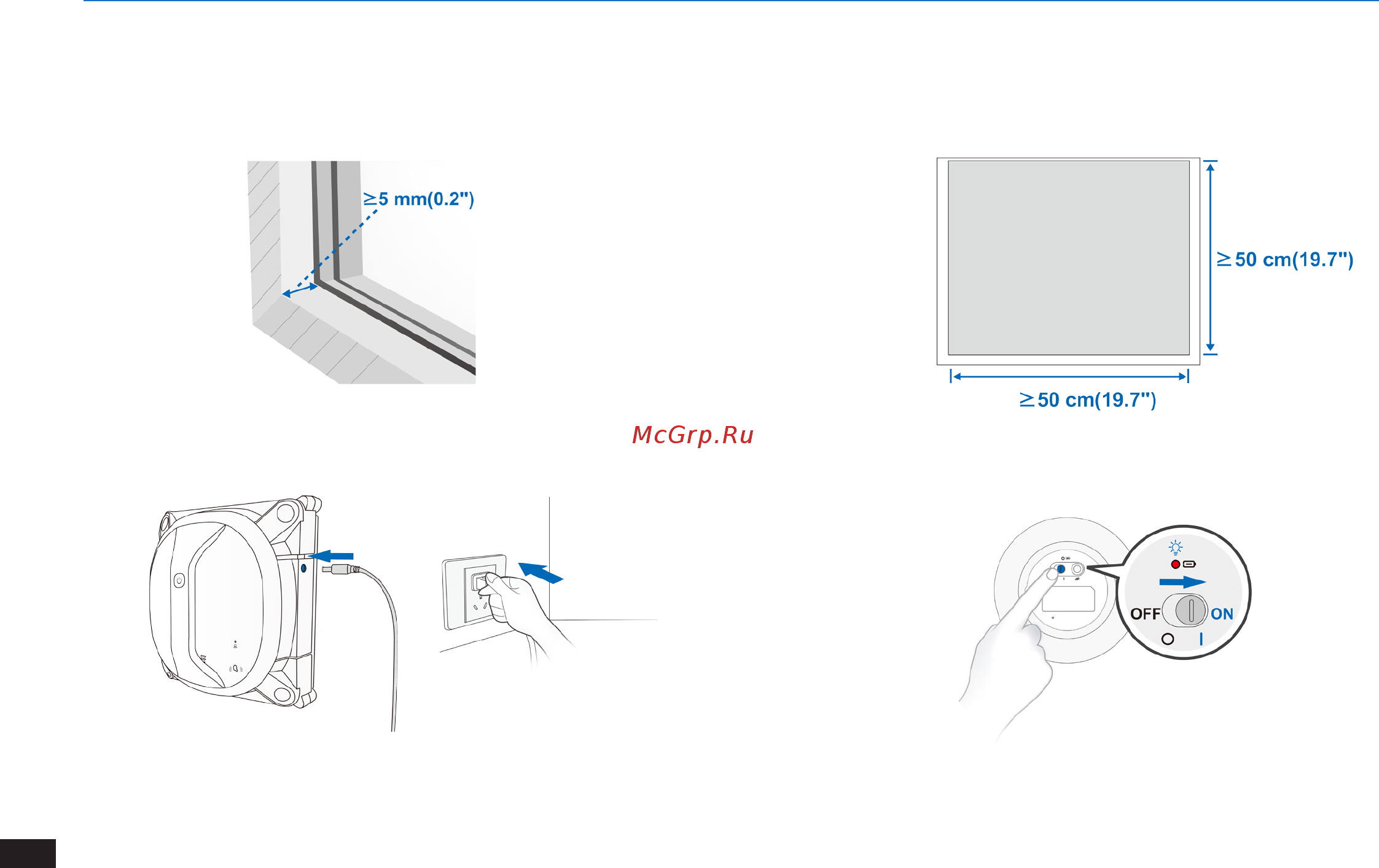 ECOVACS Winbot X (WA30) [10/30] Использование winbot