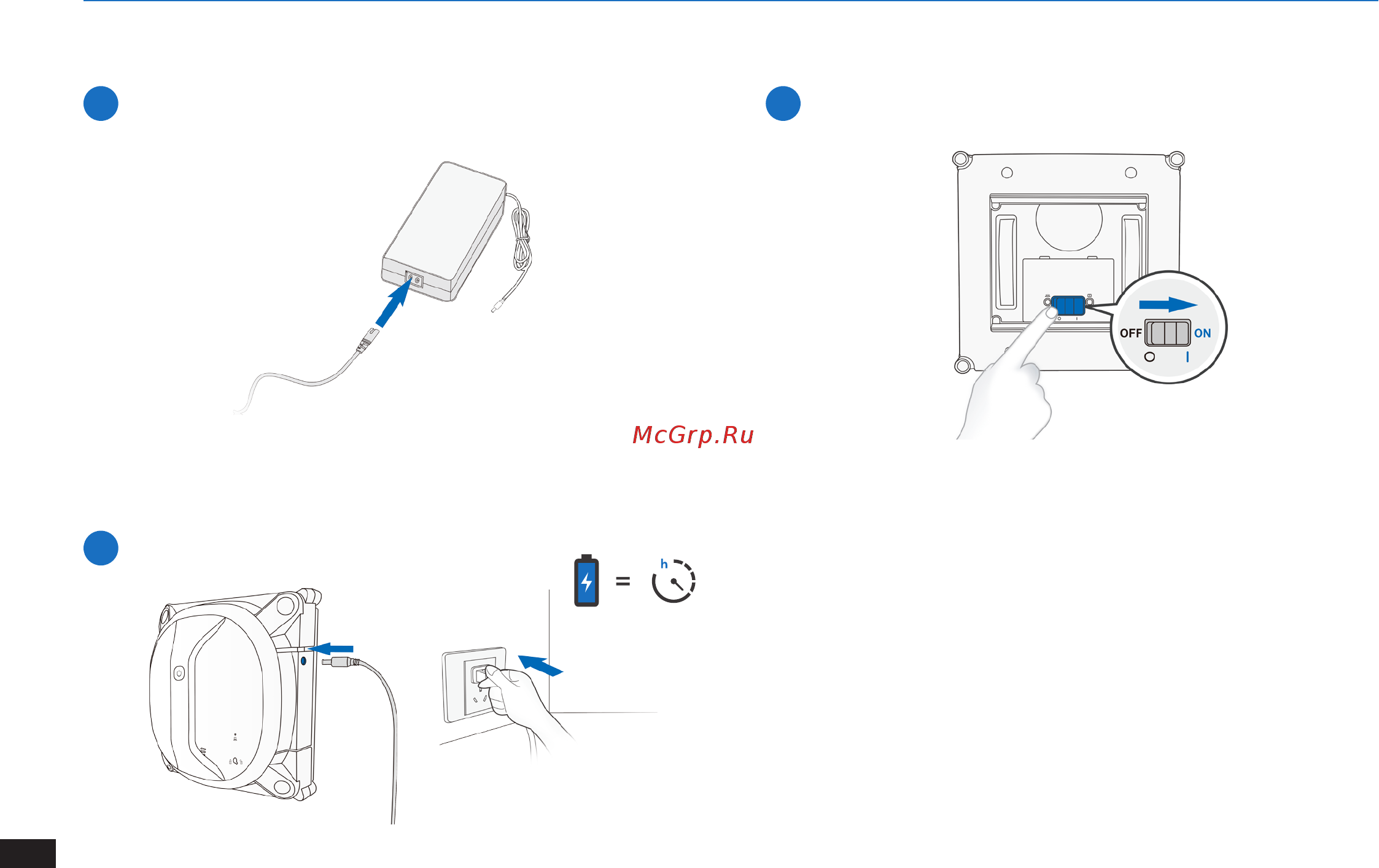 ECOVACS Winbot X (WA30) [12/30] Использование winbot