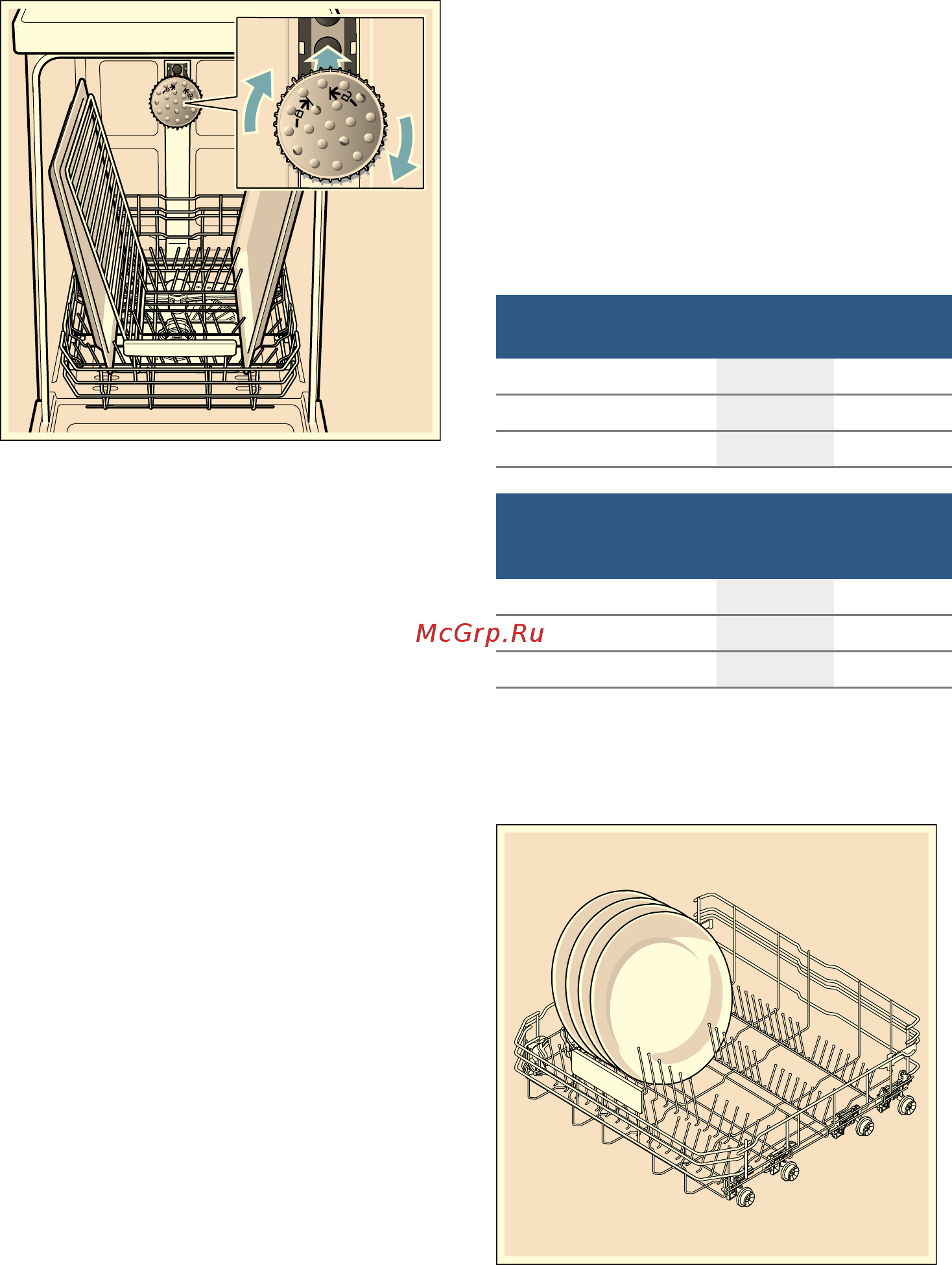 Bosch Serie | 4 SPS46NW03R [22/56] Peгyлиpoвкa выcoты корзины