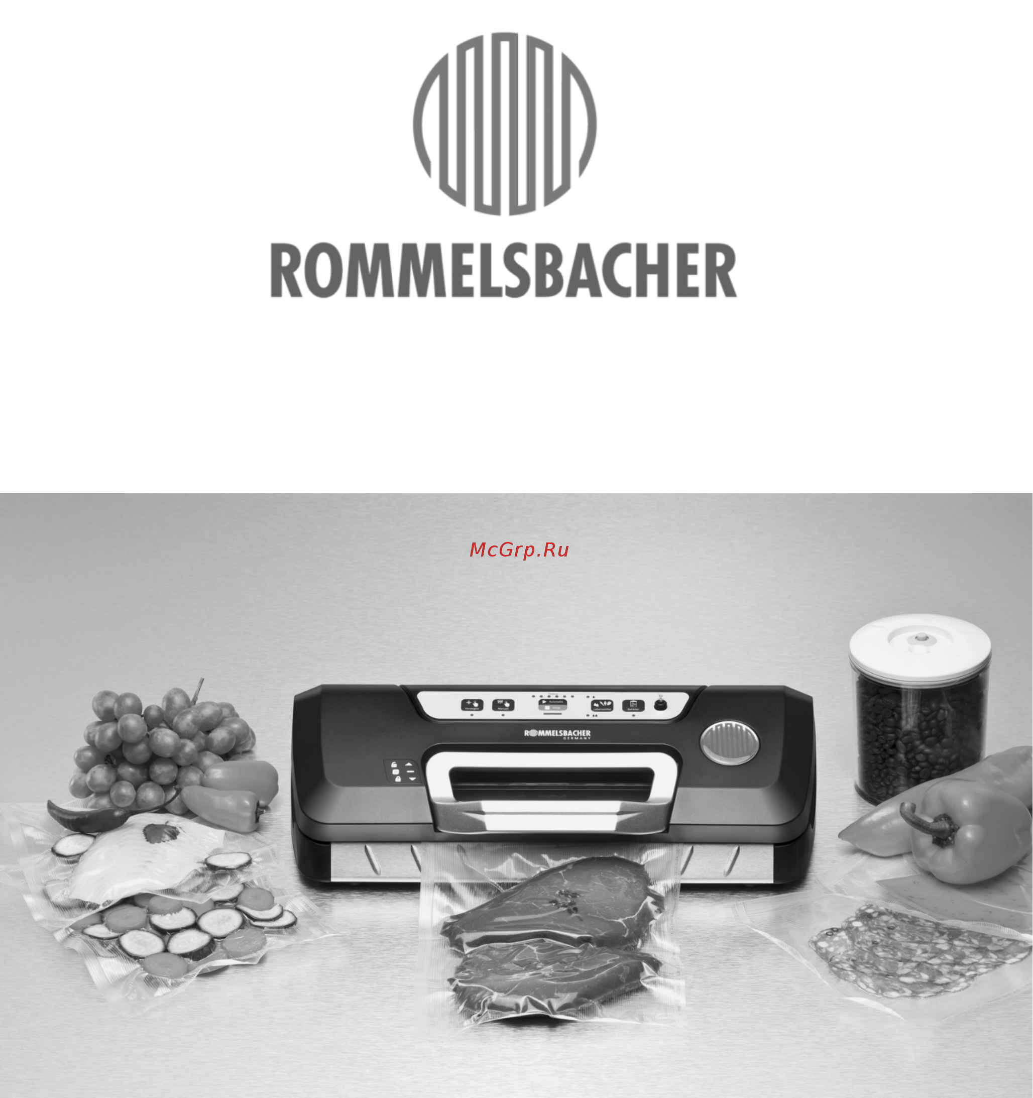 Rommelsbacher VAC 285 Инструкция по эксплуатации онлайн