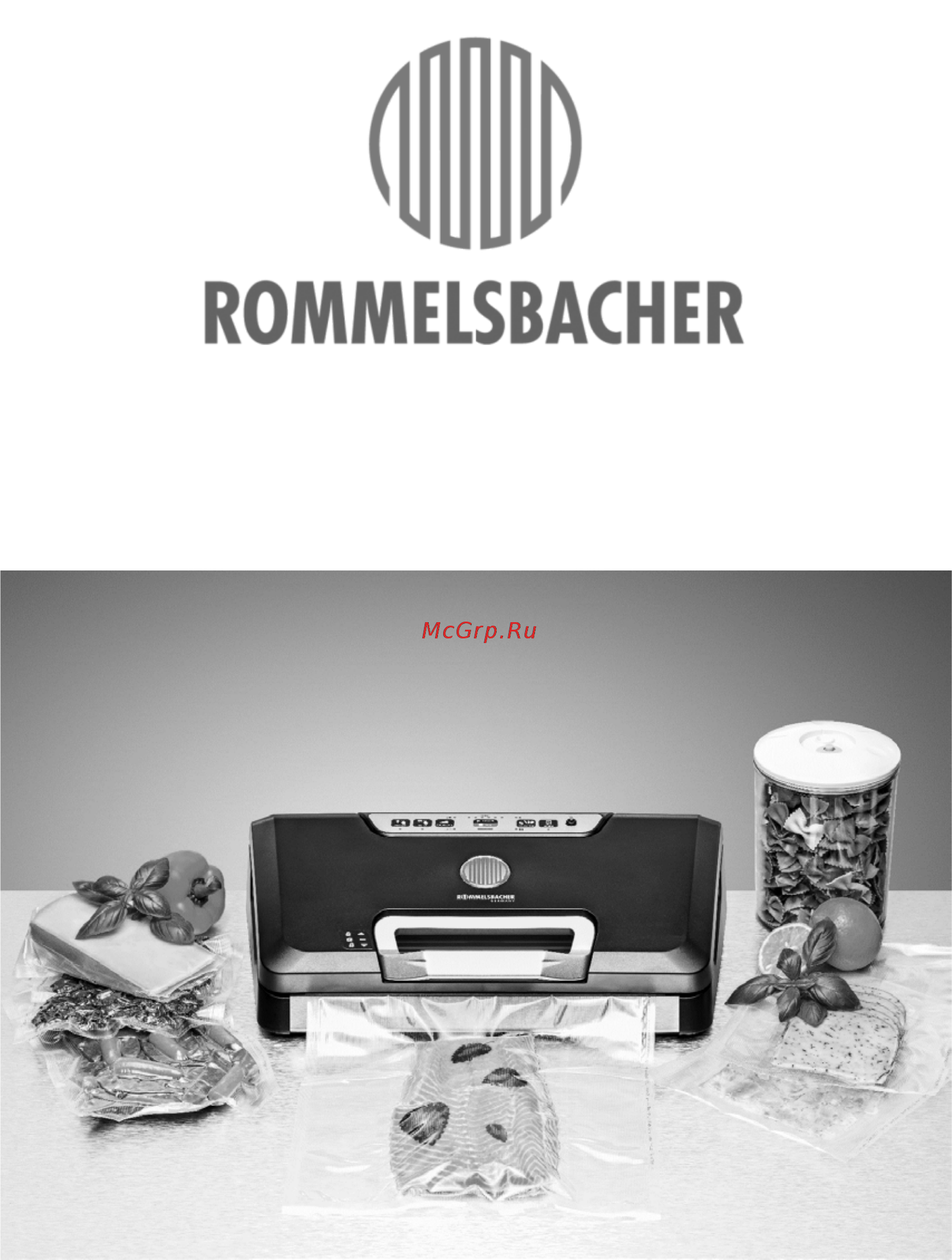 Rommelsbacher VAC 485 Инструкция по эксплуатации онлайн