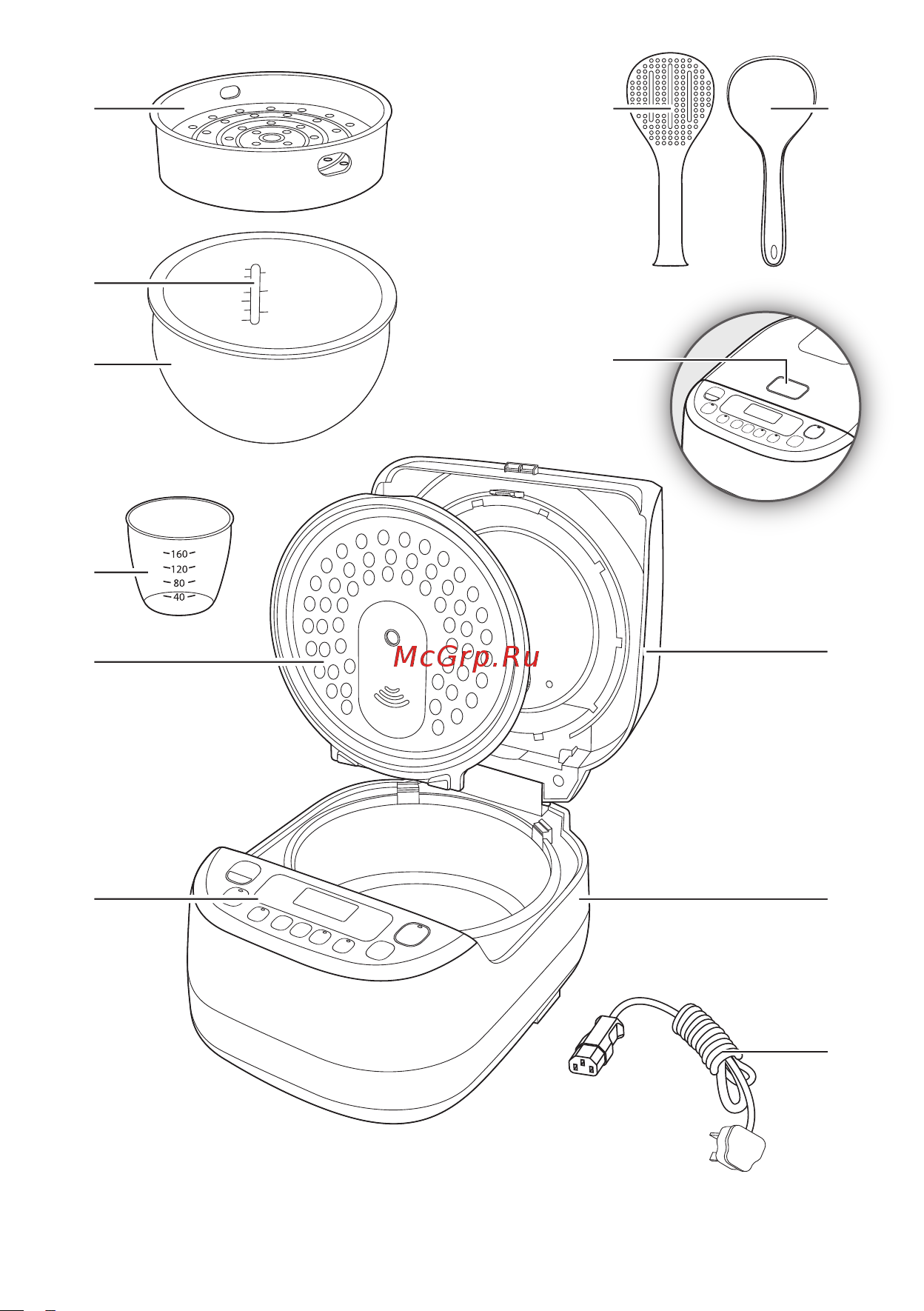 Tefal RK802B32 Инструкция по эксплуатации онлайн [2/108] 560107