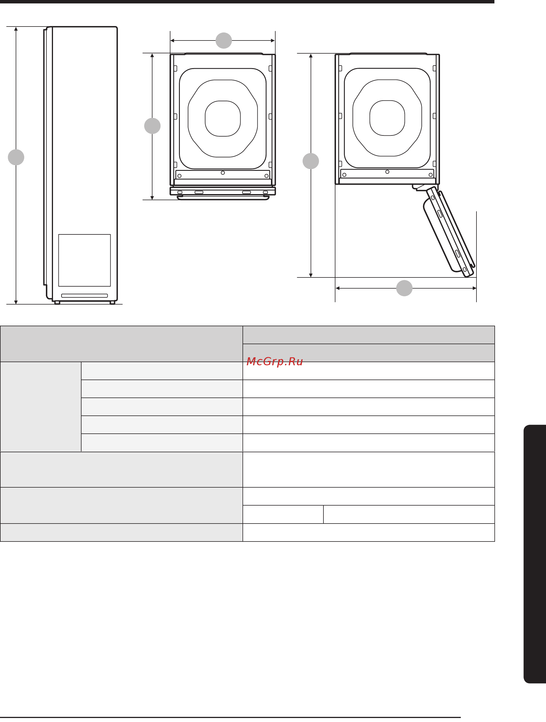 Samsung DF60R8600CG [101/200] Техникалық сипаттама