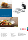 Bosch VeggieLove MUZ9VL1 Инструкция по эксплуатации