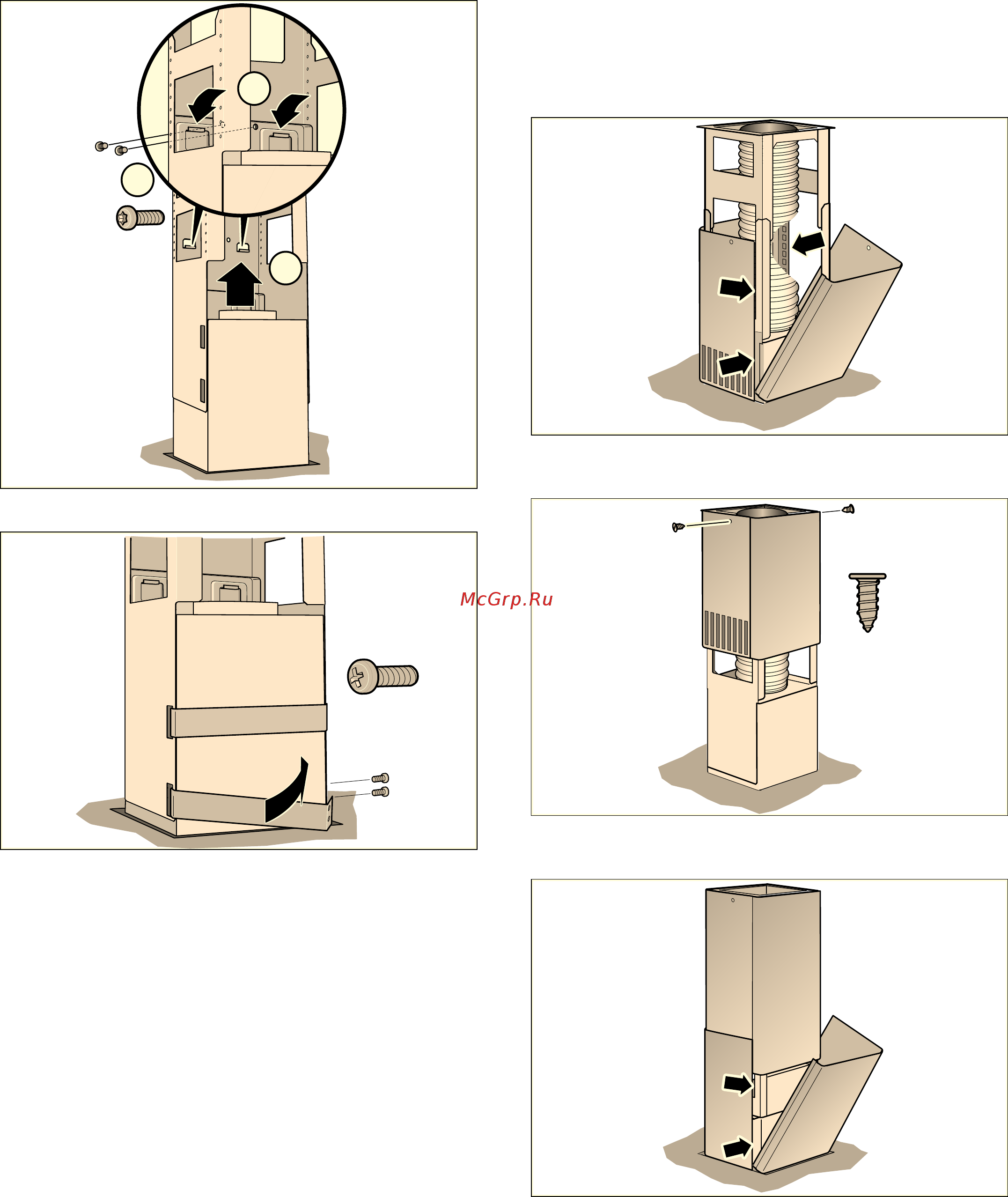 Bosch Serie | 4 DIB97IM50 [15/16] Крепление соединений труб