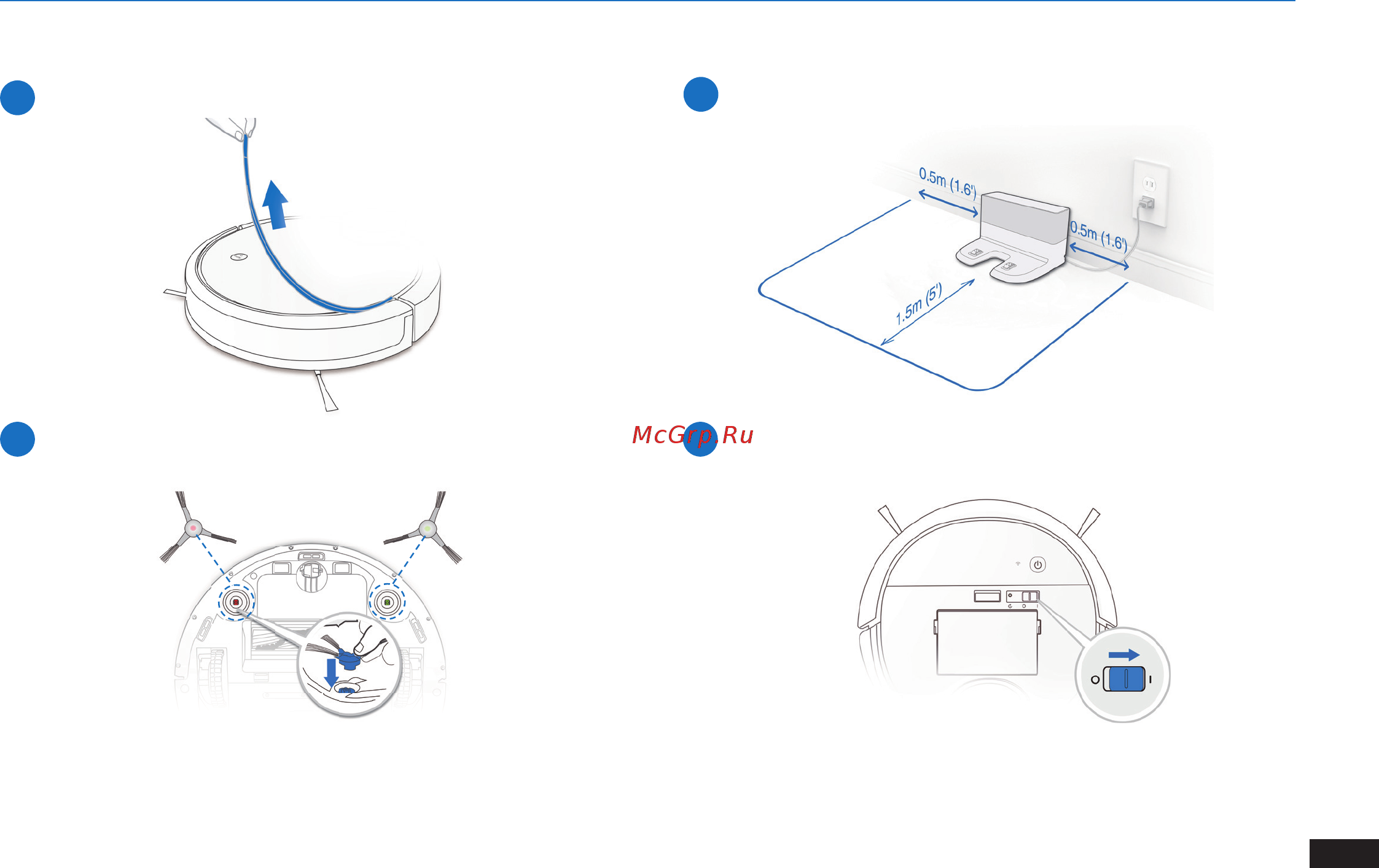 ECOVACS Deebot Ozmo 900 (DN5G.02) [11/50] Operating and programming